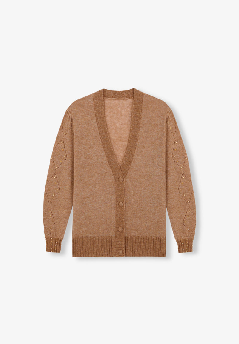 STUDS CARDIGAN