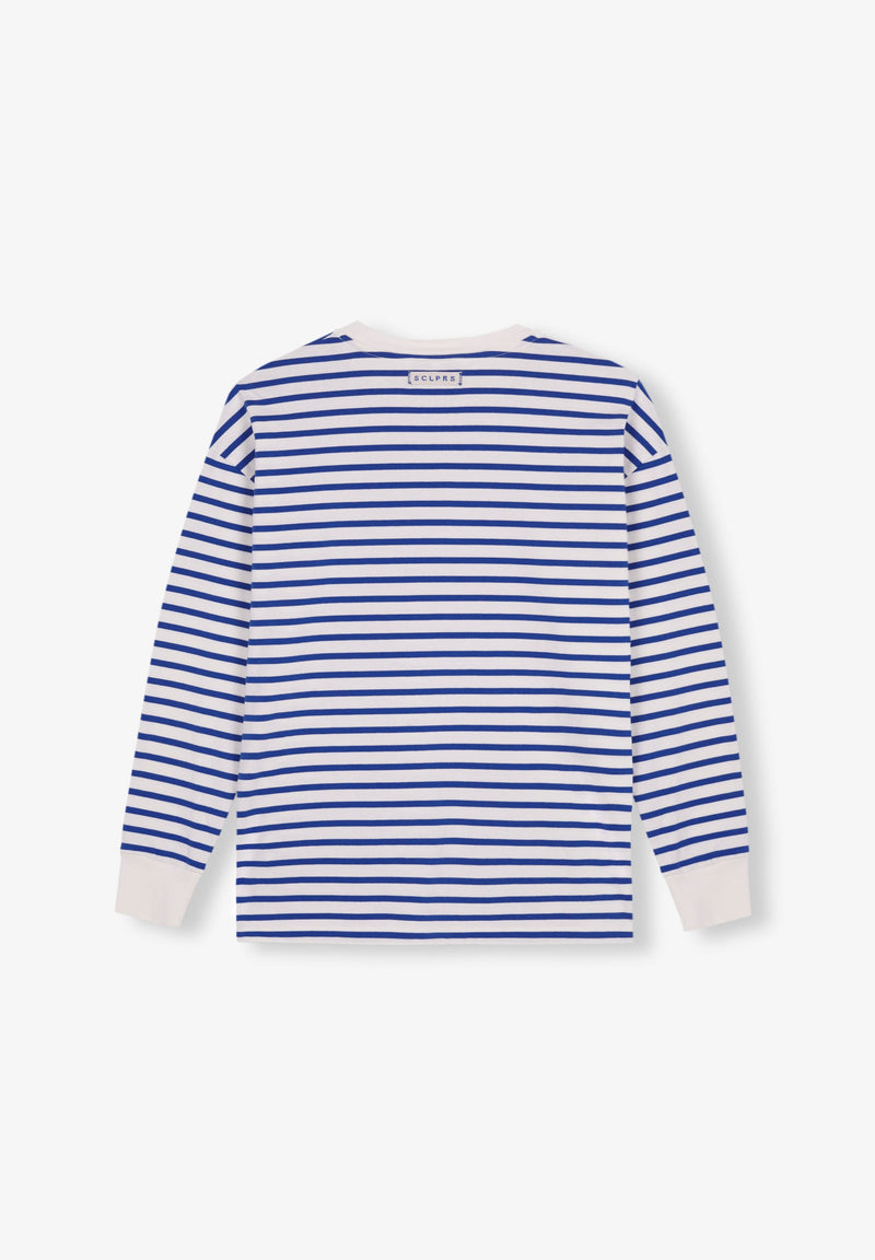 GESTREIFTES SHIRT MIT LANGEN ÄRMELN