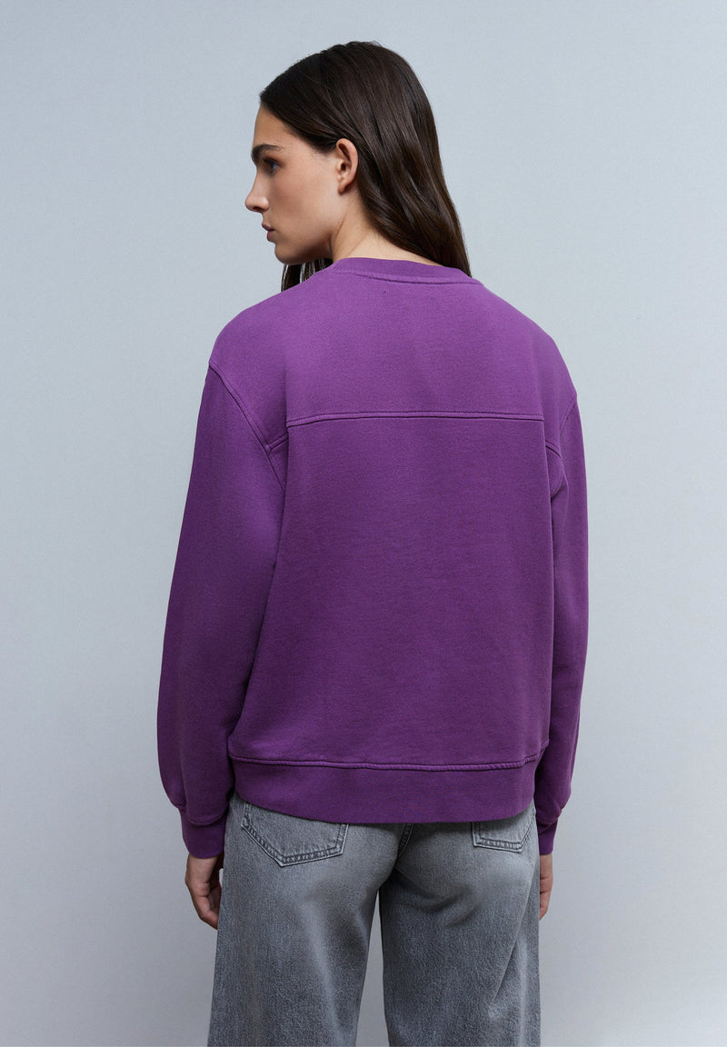 BASIC-SWEATSHIRT MIT TOTENKOPF