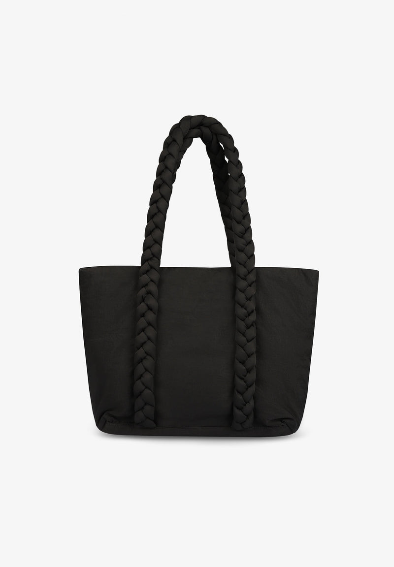 TASCHE MIT GEFLOCHTENEN GRIFFEN