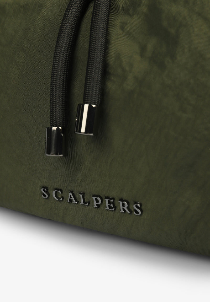 UMHÄNGETASCHE MIT MEHREREN TASCHEN