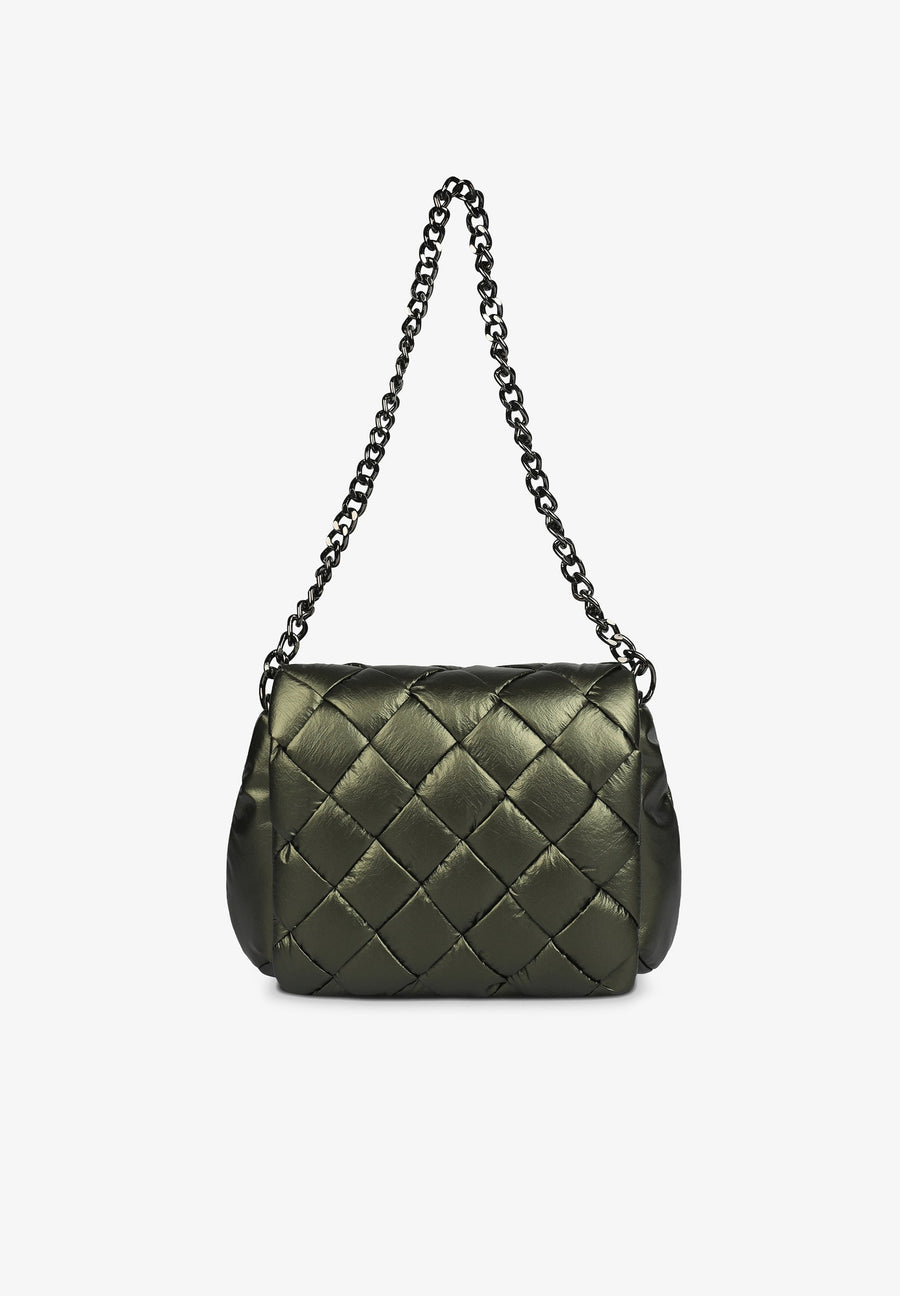 WATTIERTE TASCHE MIT PULTIPOSITIONSGRIFF
