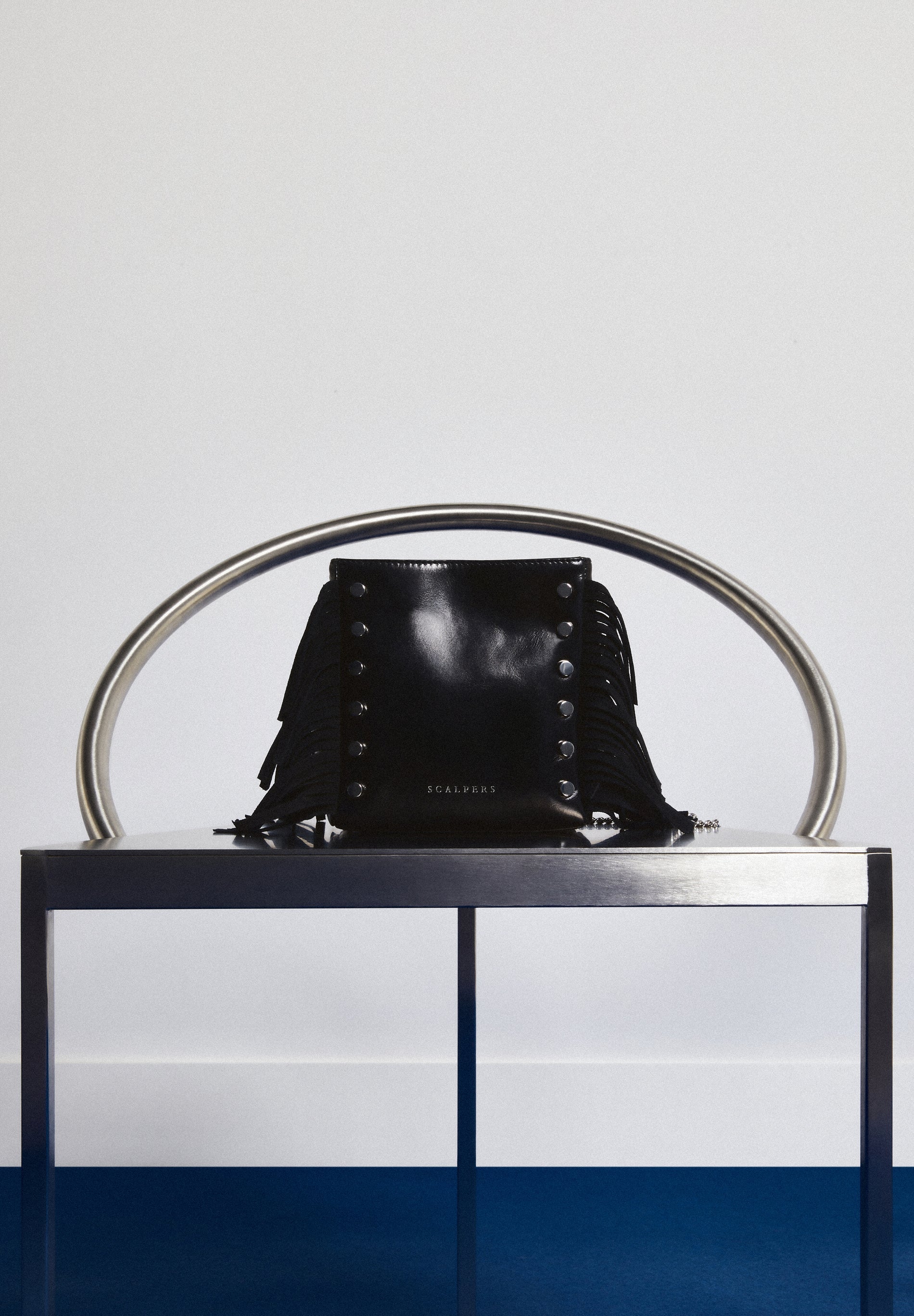 MINI-LEDERTASCHE MIT FRANSEN