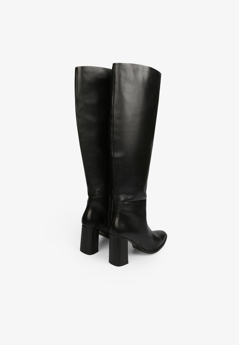 LEDERSTIEFEL MIT LANGEM SCHAFT