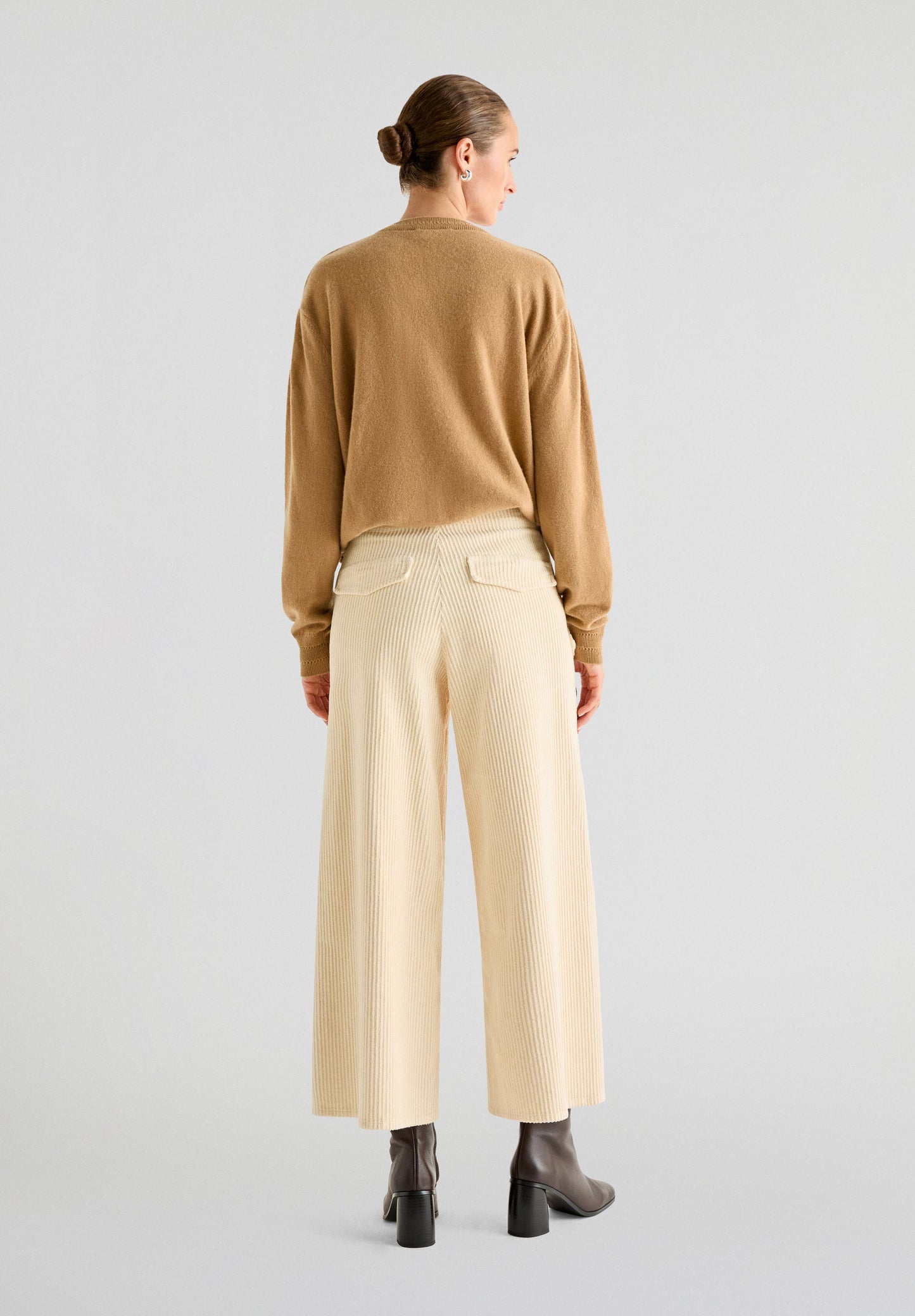 CORDUROY BUTTONS CULOTTE