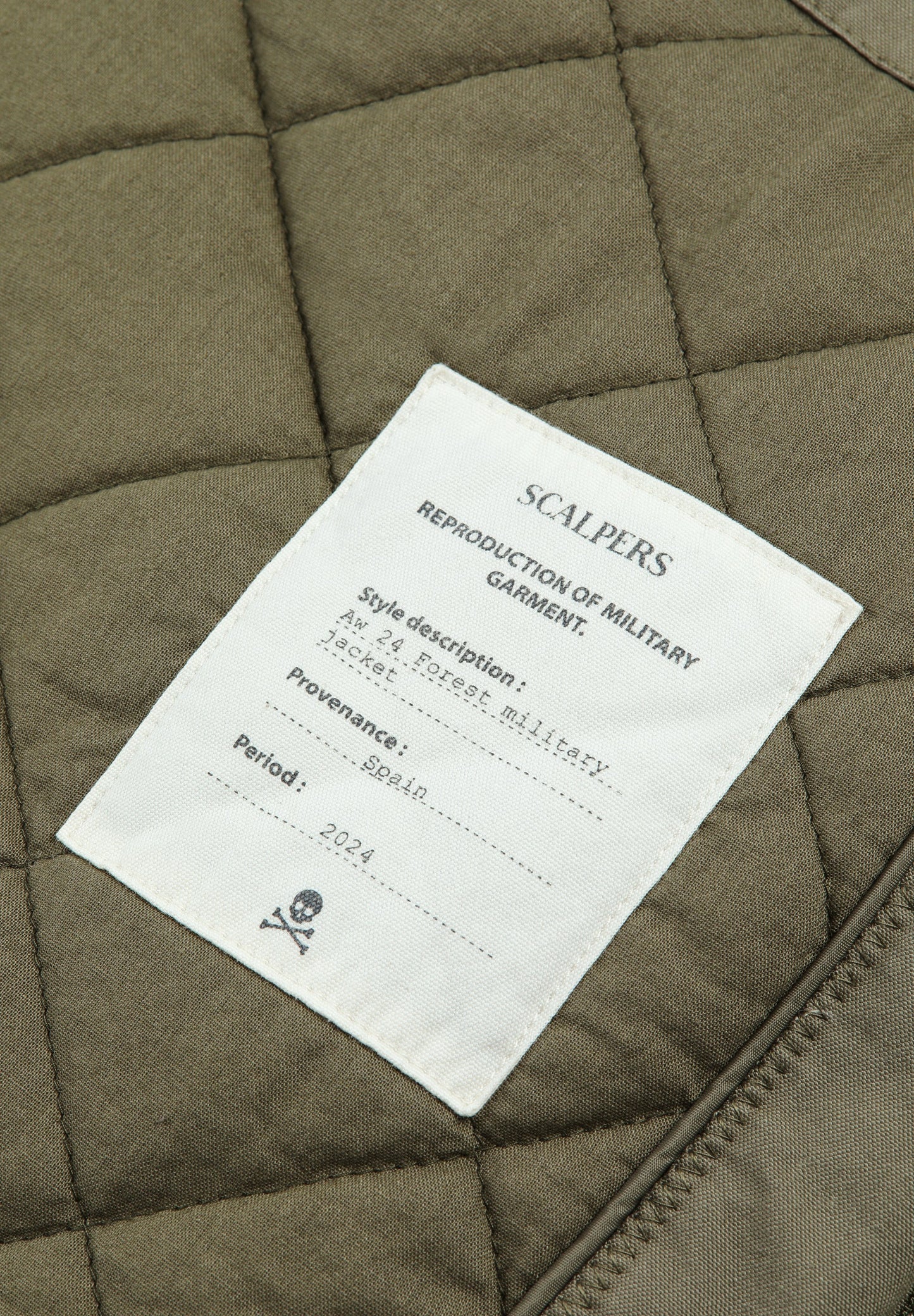 JACKE IM MILITÄRLOOK MIT TASCHEN