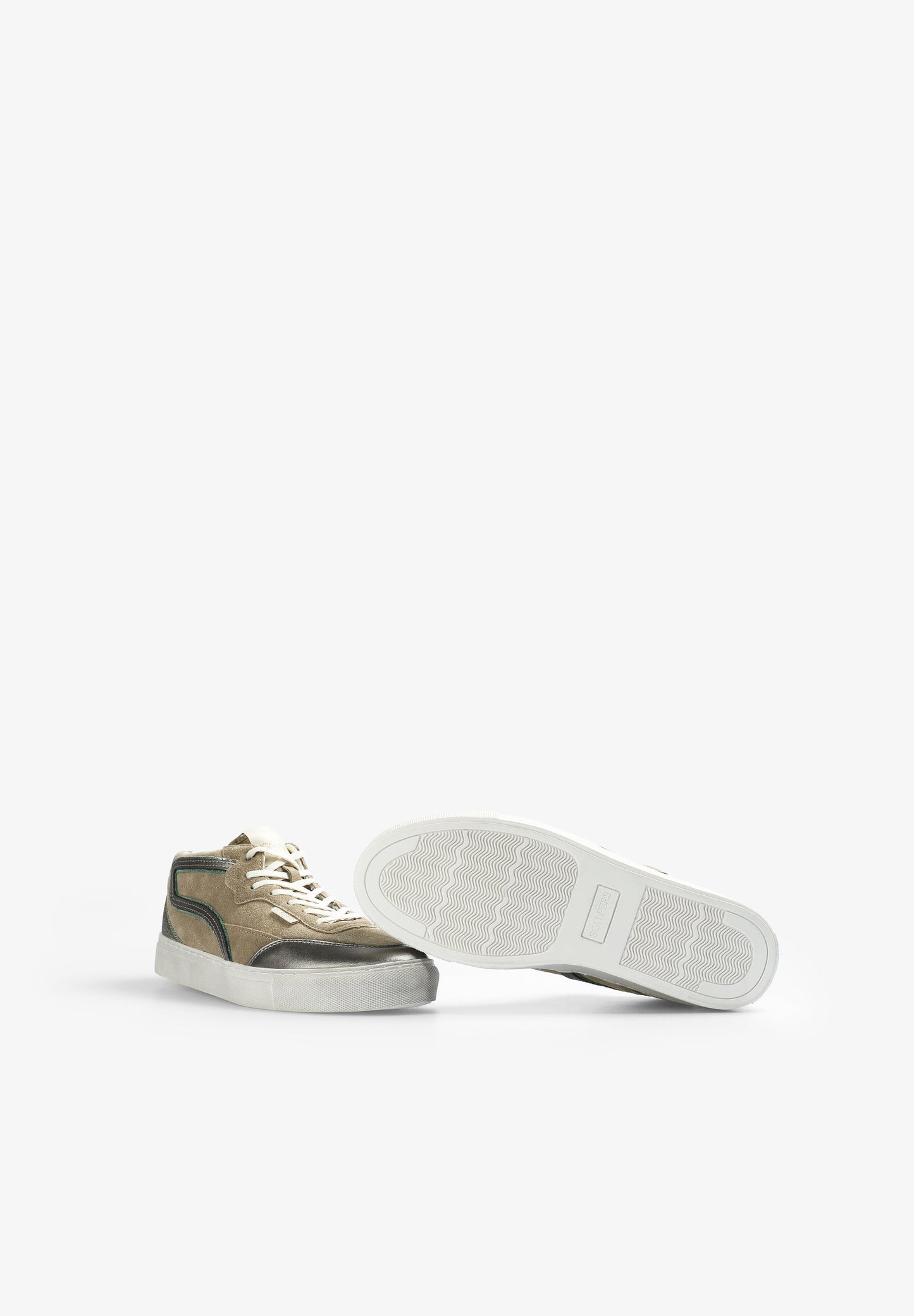 HOHE SNEAKER MIT METALLDETAILS