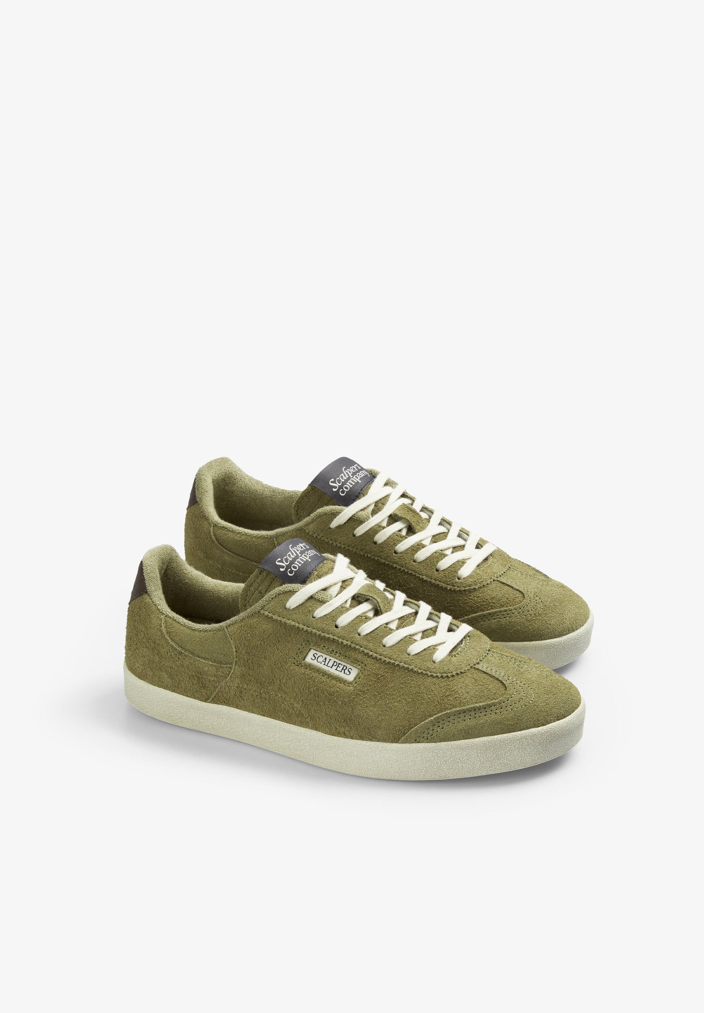 NIEDRIGE SNEAKER AUS WILDLEDER MIT SEITLICHEM LOGO