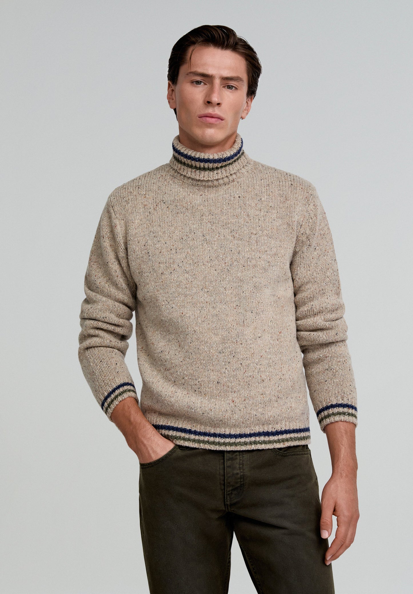 KLINT ROLL NECK TRICOT