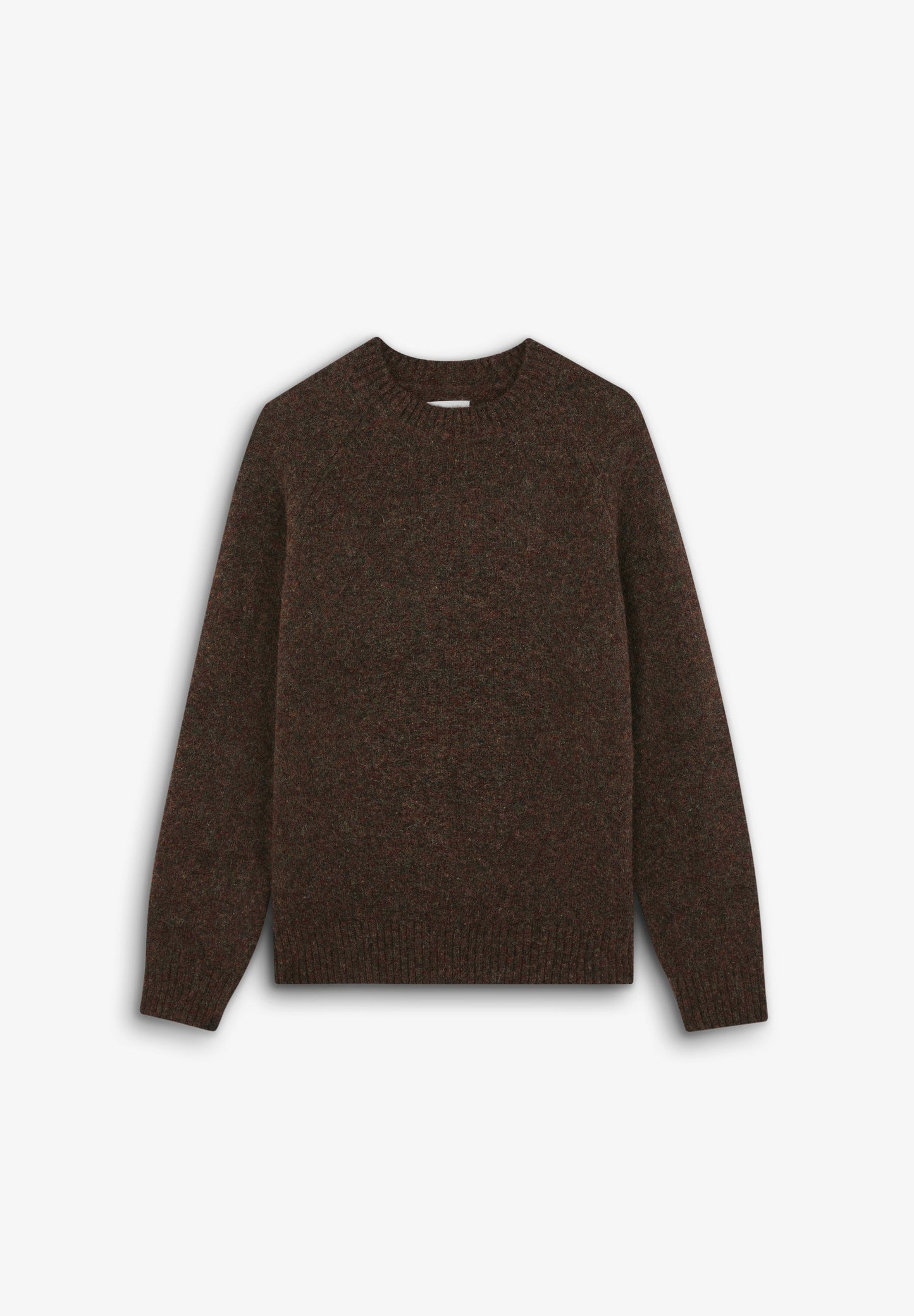 MELIERTER PULLOVER MIT RAGLANÄRMELN