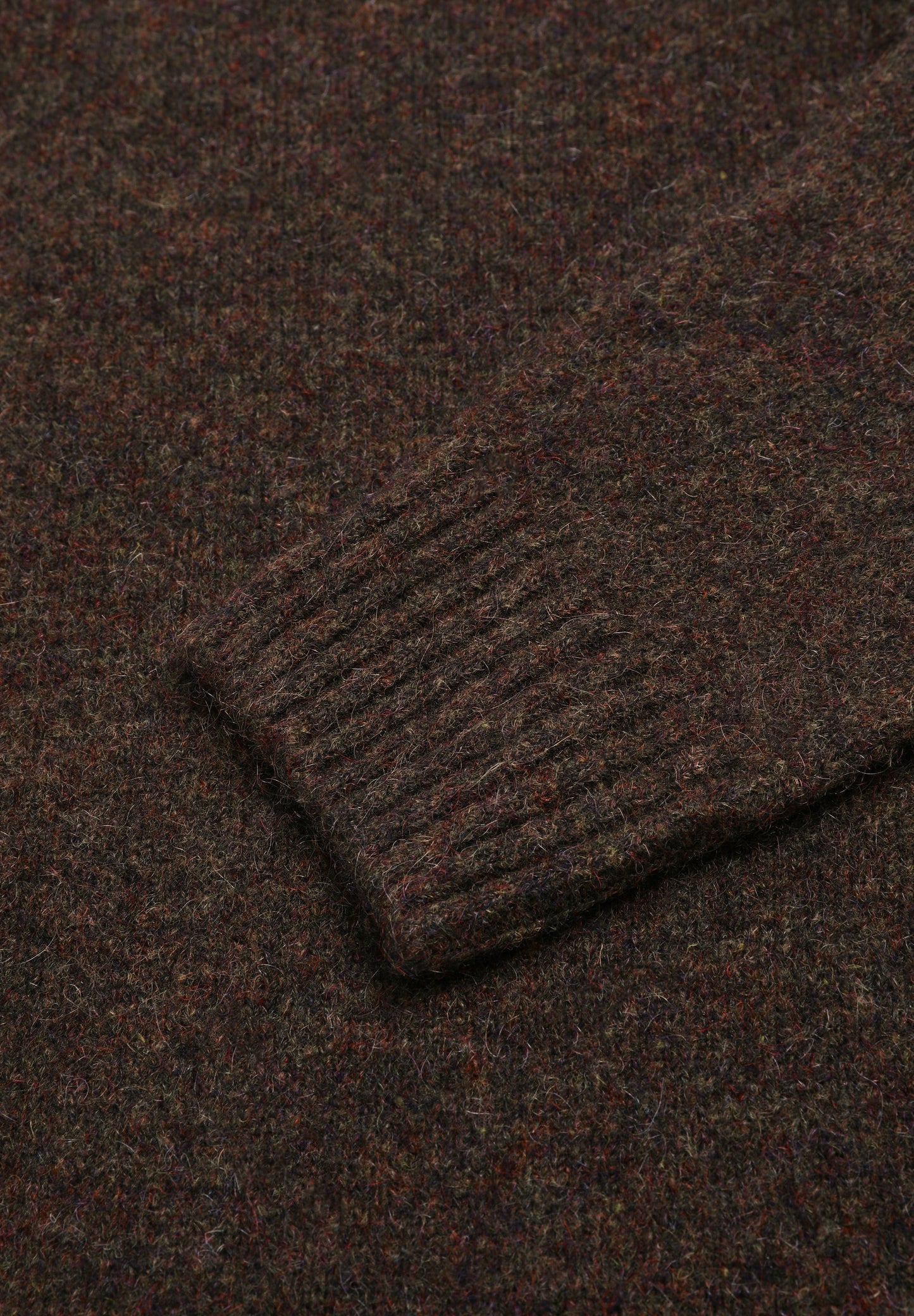 MELIERTER PULLOVER MIT RAGLANÄRMELN