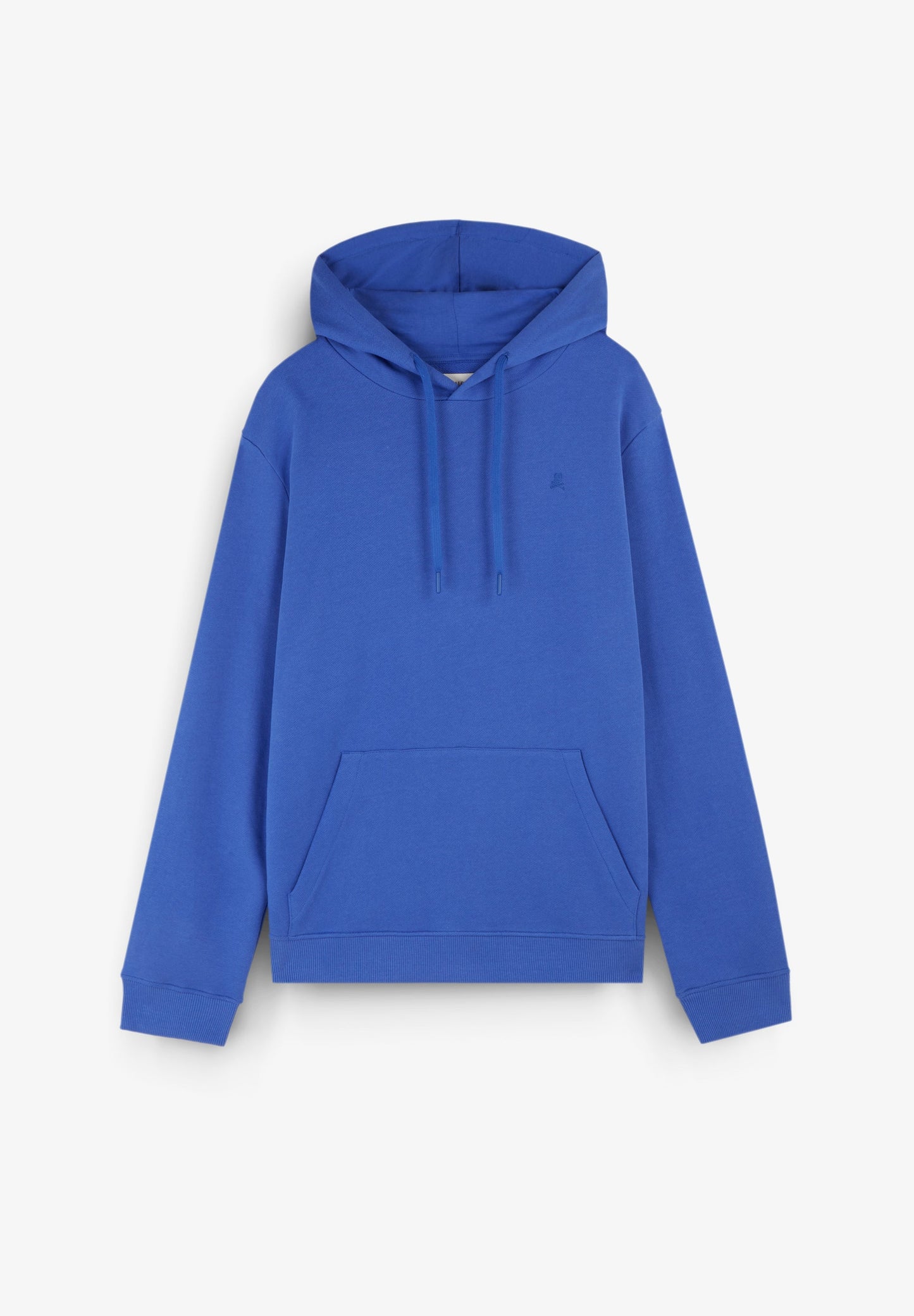 HOODIE MIT KAPUZE UND FARBLICH PASSENDEM TOTENKOPF