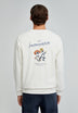 SWEATSHIRT MIT STICKEREI