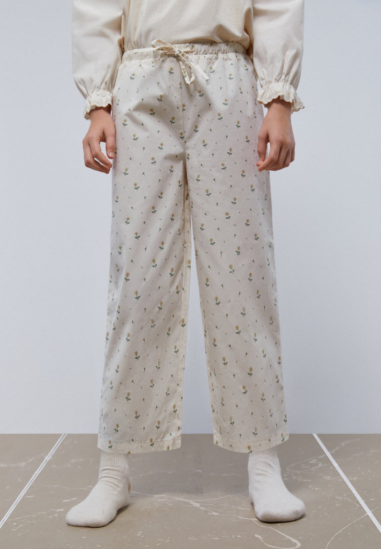 PYJAMA-HOSE MIT PRINT