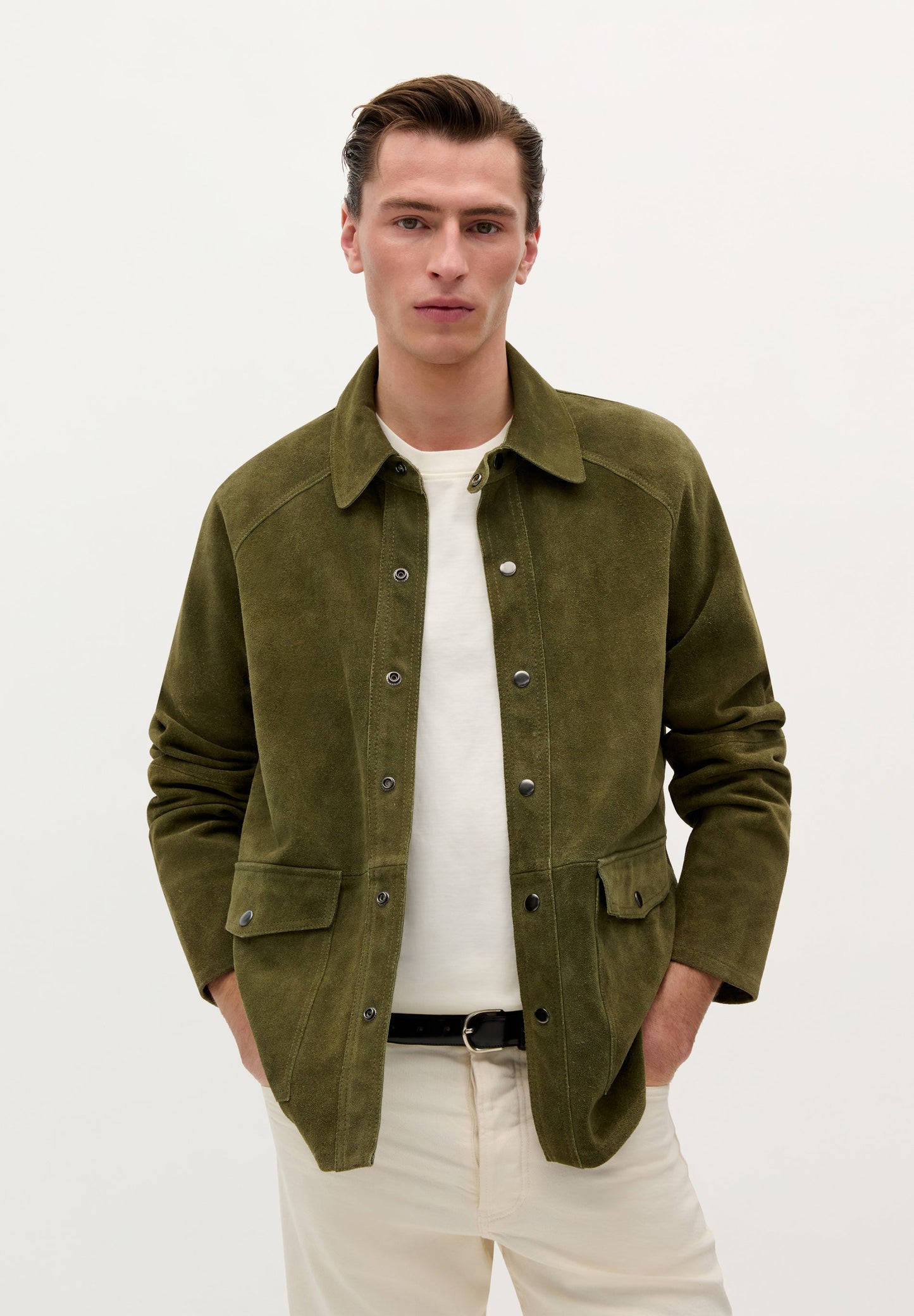 AIRY SUEDE JACKET