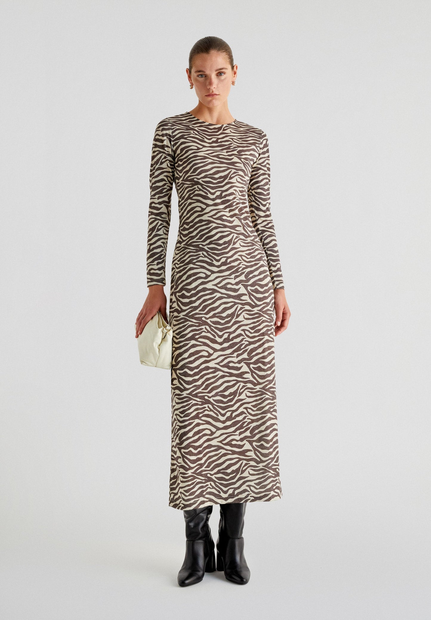 KLEID MIT ZEBRAPRINT