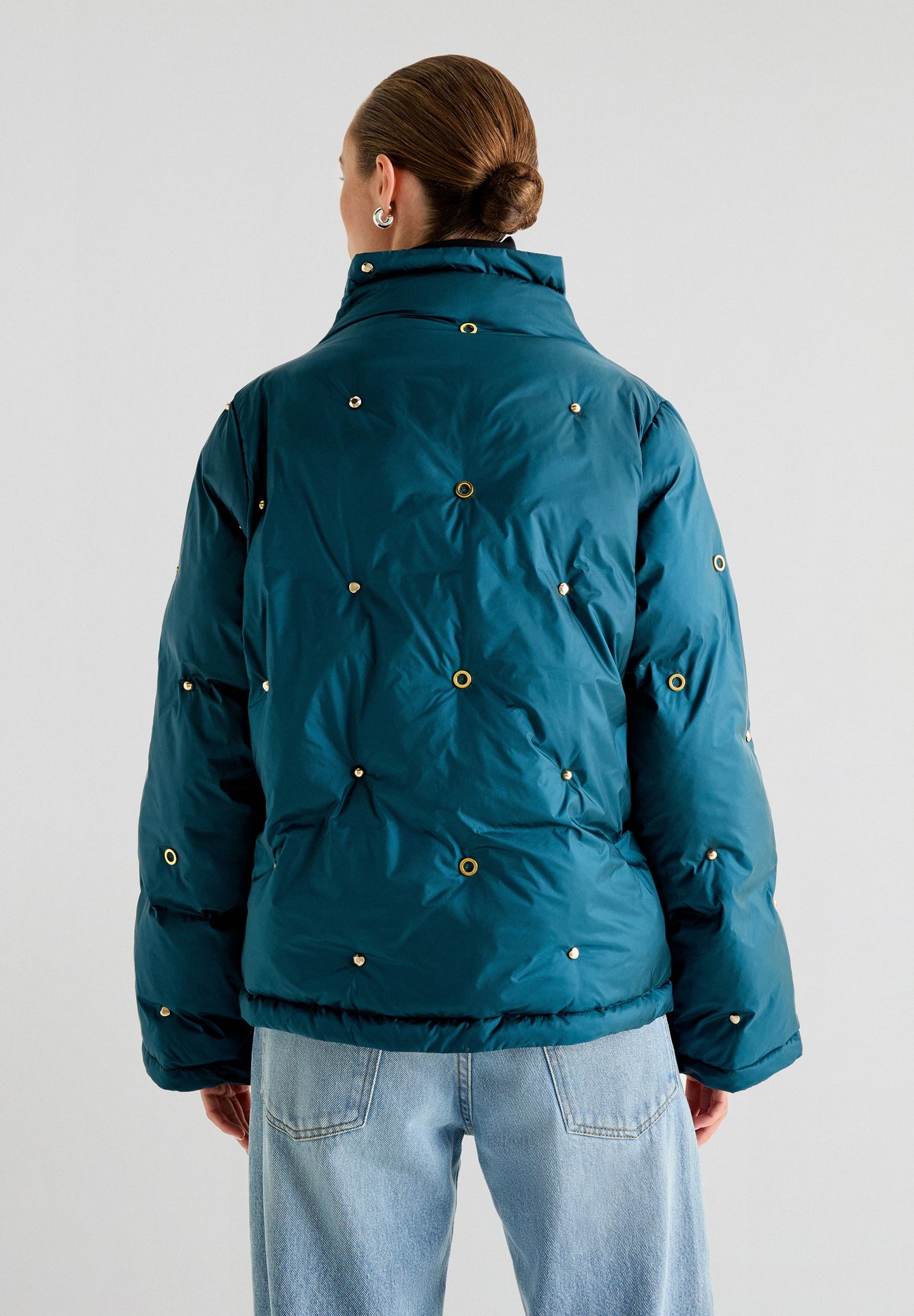 STUDS PUFFER COAT