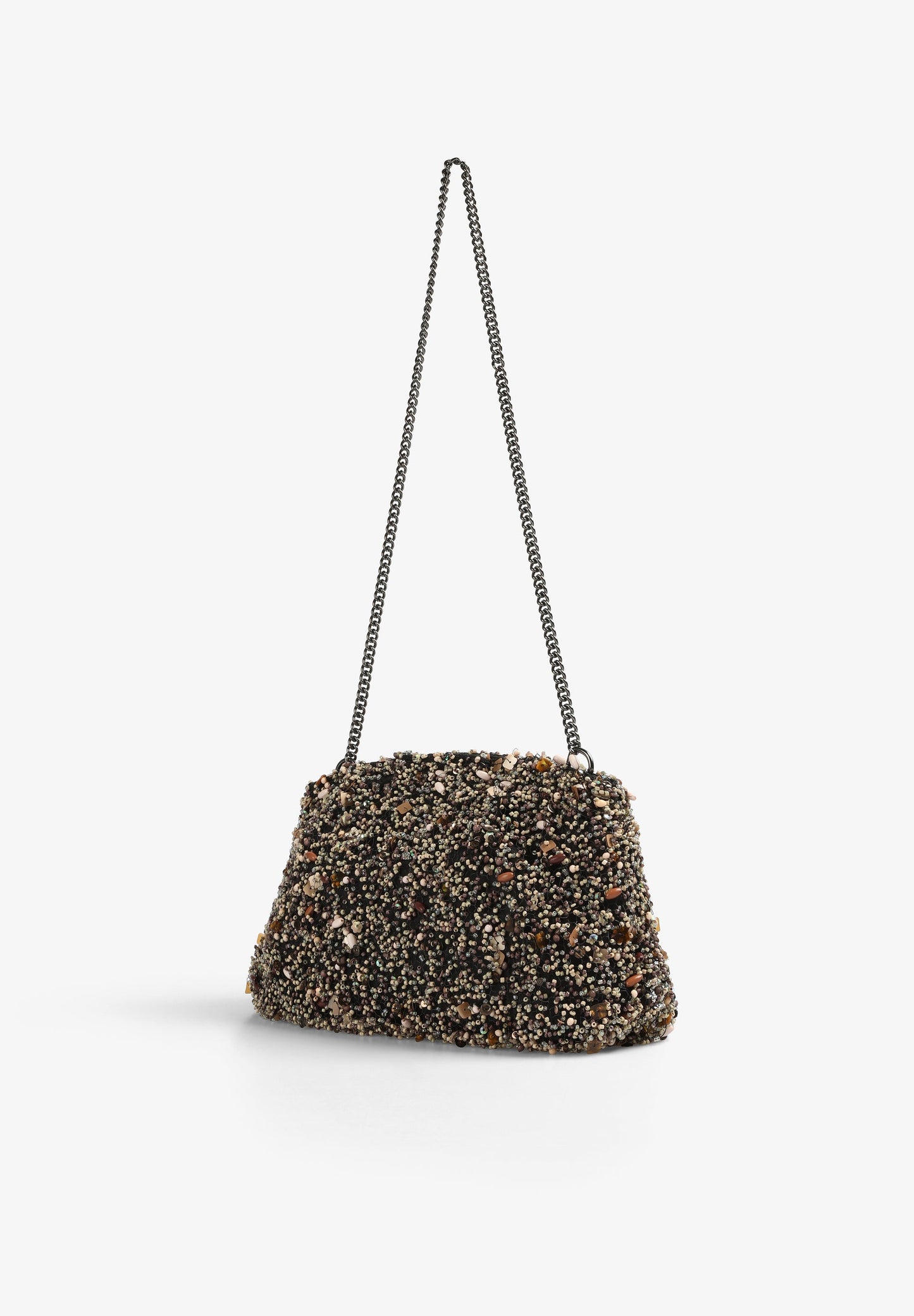 KNITTED BEADS BAG