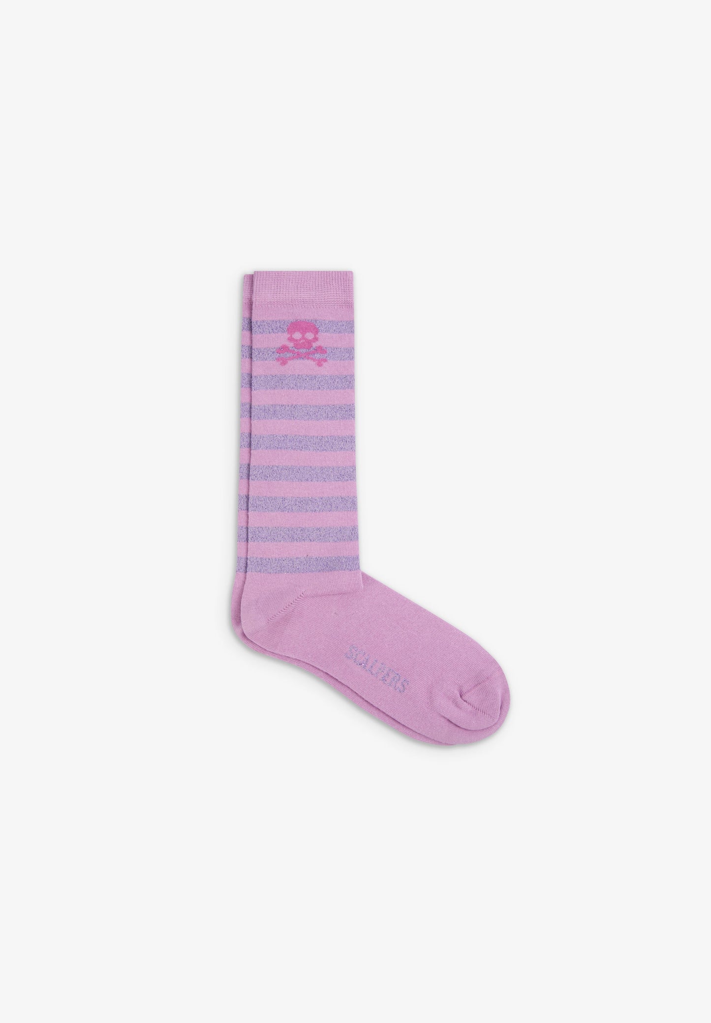 GESTREIFTE SOCKEN MIT LUREX