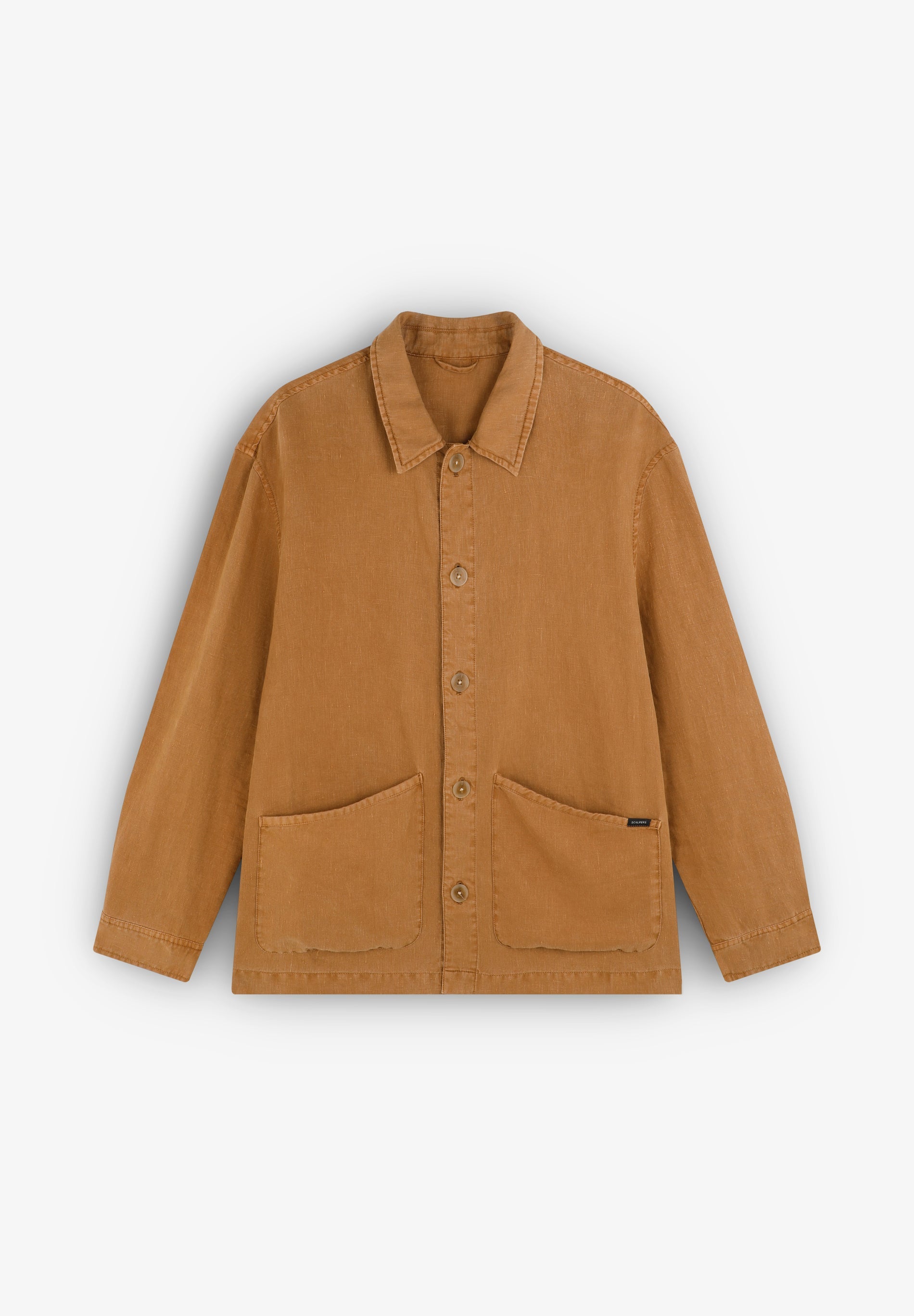 SCFERGUSON LINEN OVERSHIRT