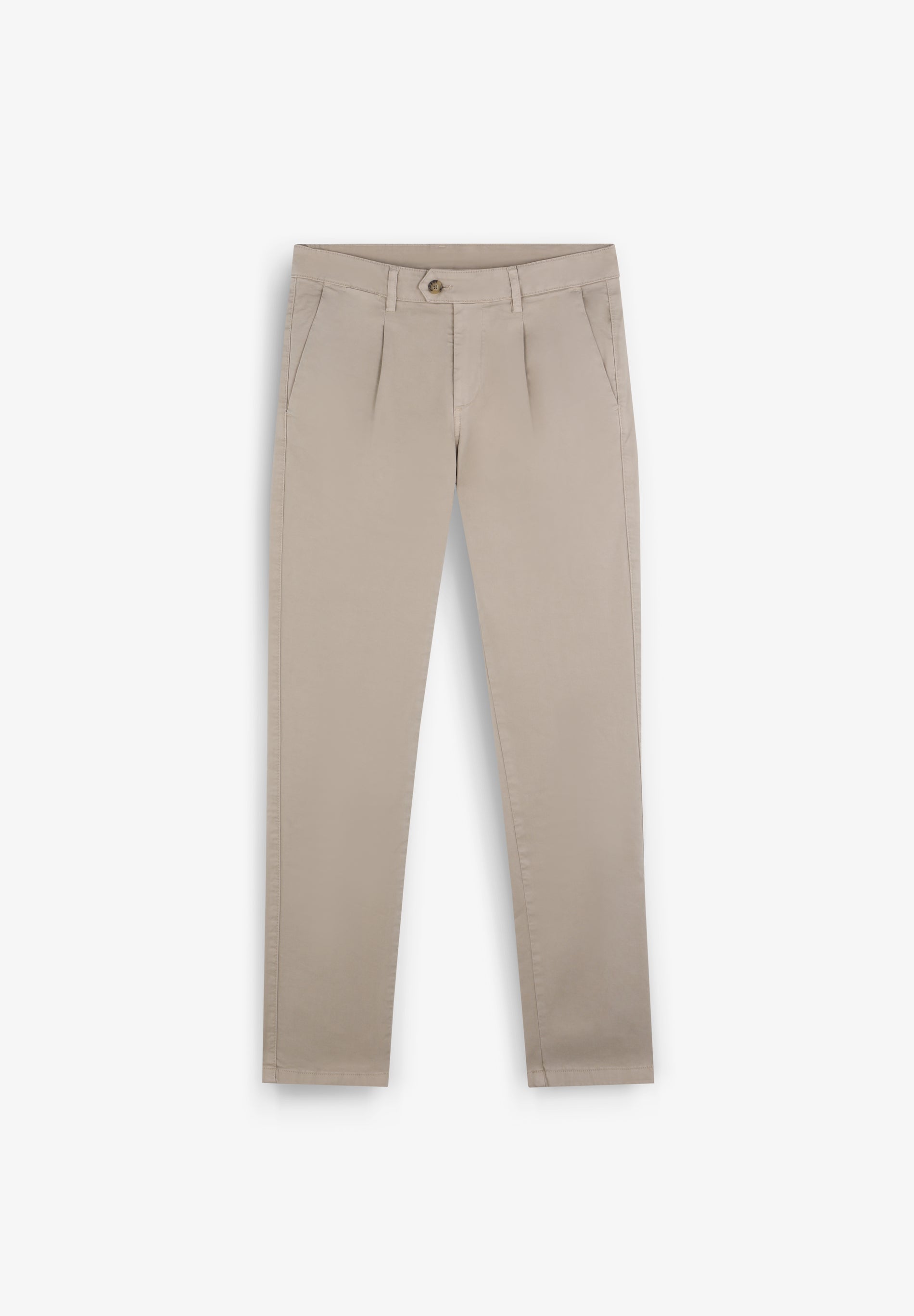 CHINOHOSE MIT BUNDFALTEN