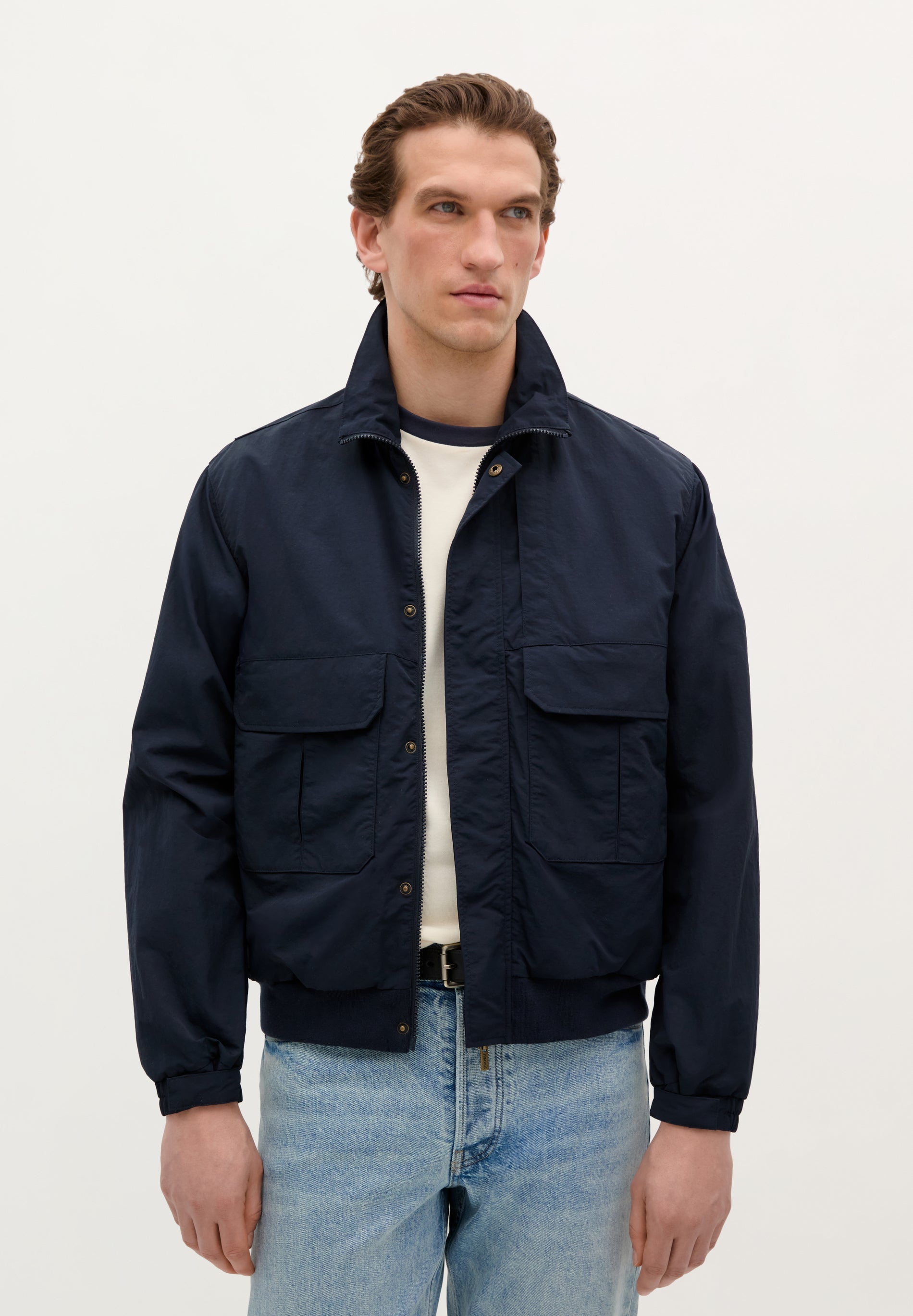 CROPPED BOMBERJACKE MIT TASCHEN
