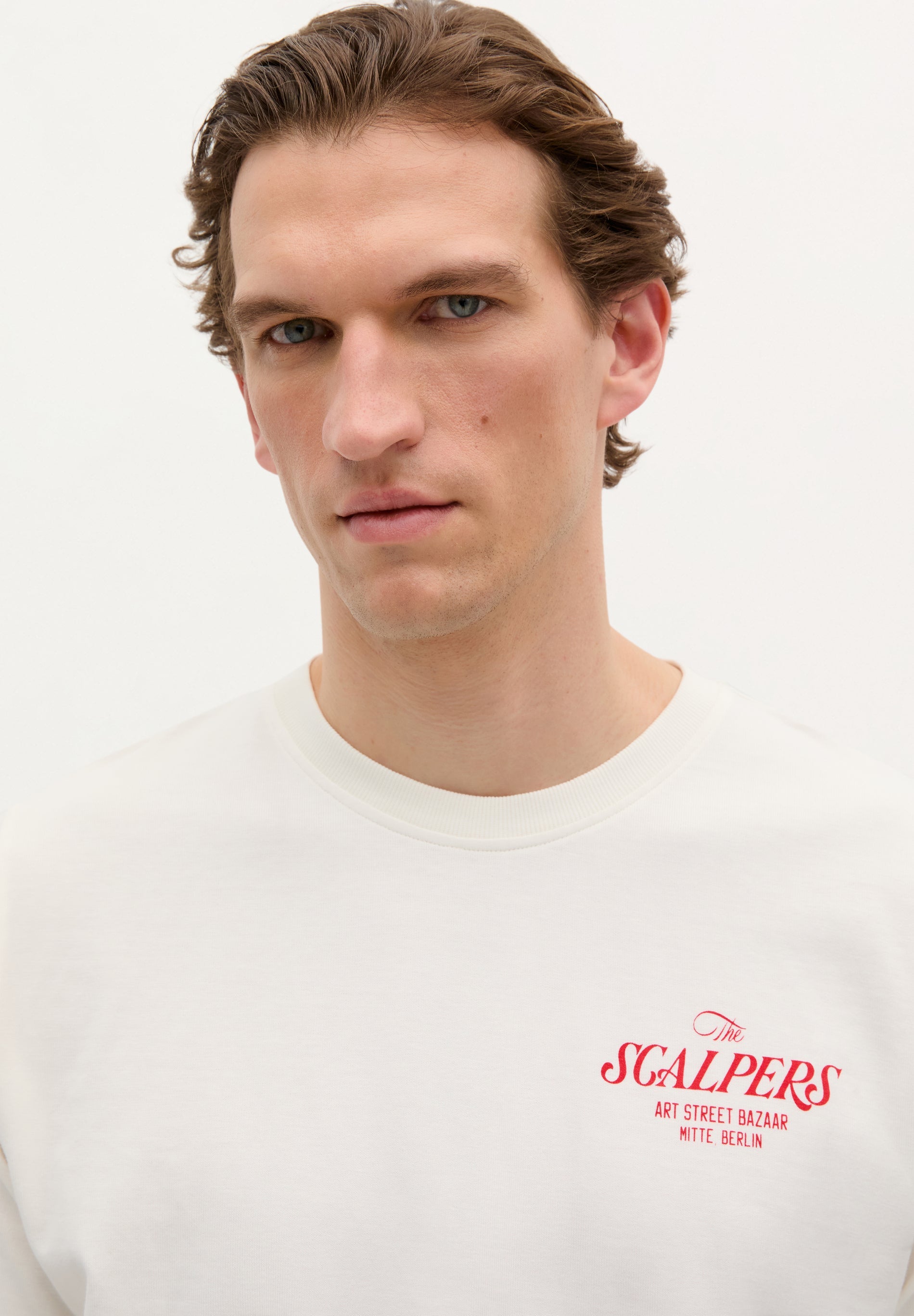 T-SHIRT MIT BAZAAR-PRINT