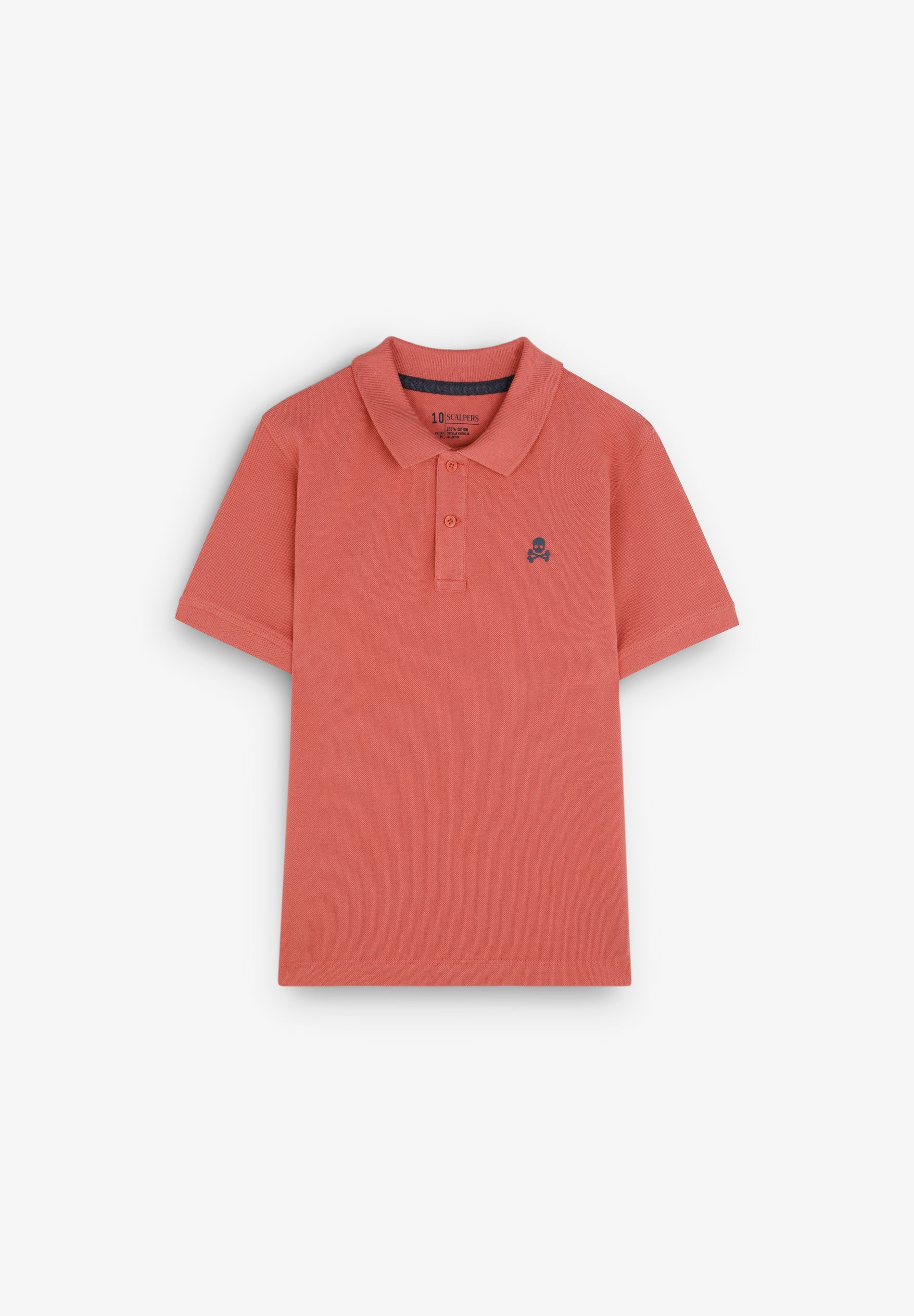 BASIC-POLOSHIRT MIT TOTENKOPF