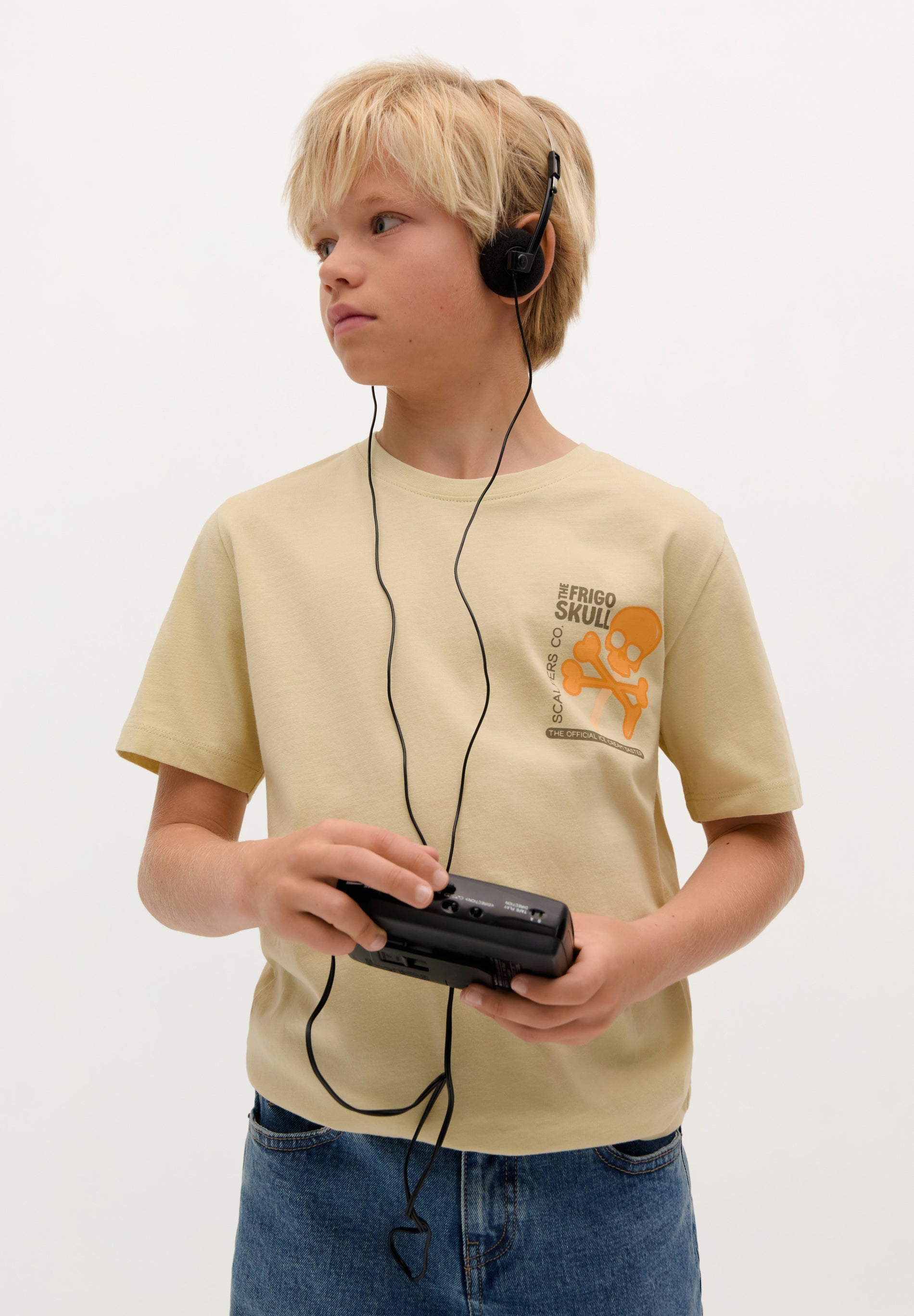 T-SHIRT MIT POLO-PRINT