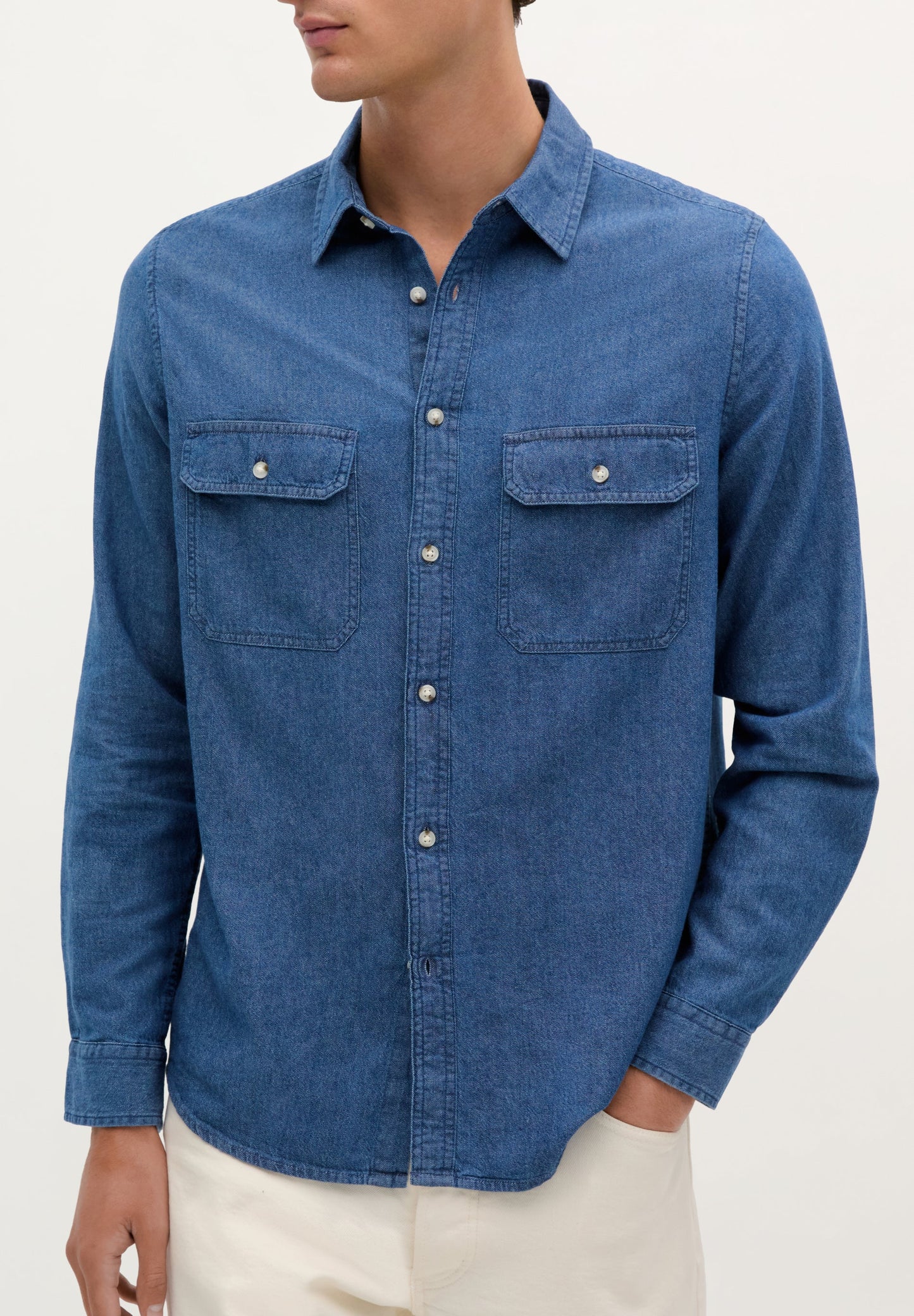 SCCOASTAL DENIM  POCKETS SHIRT