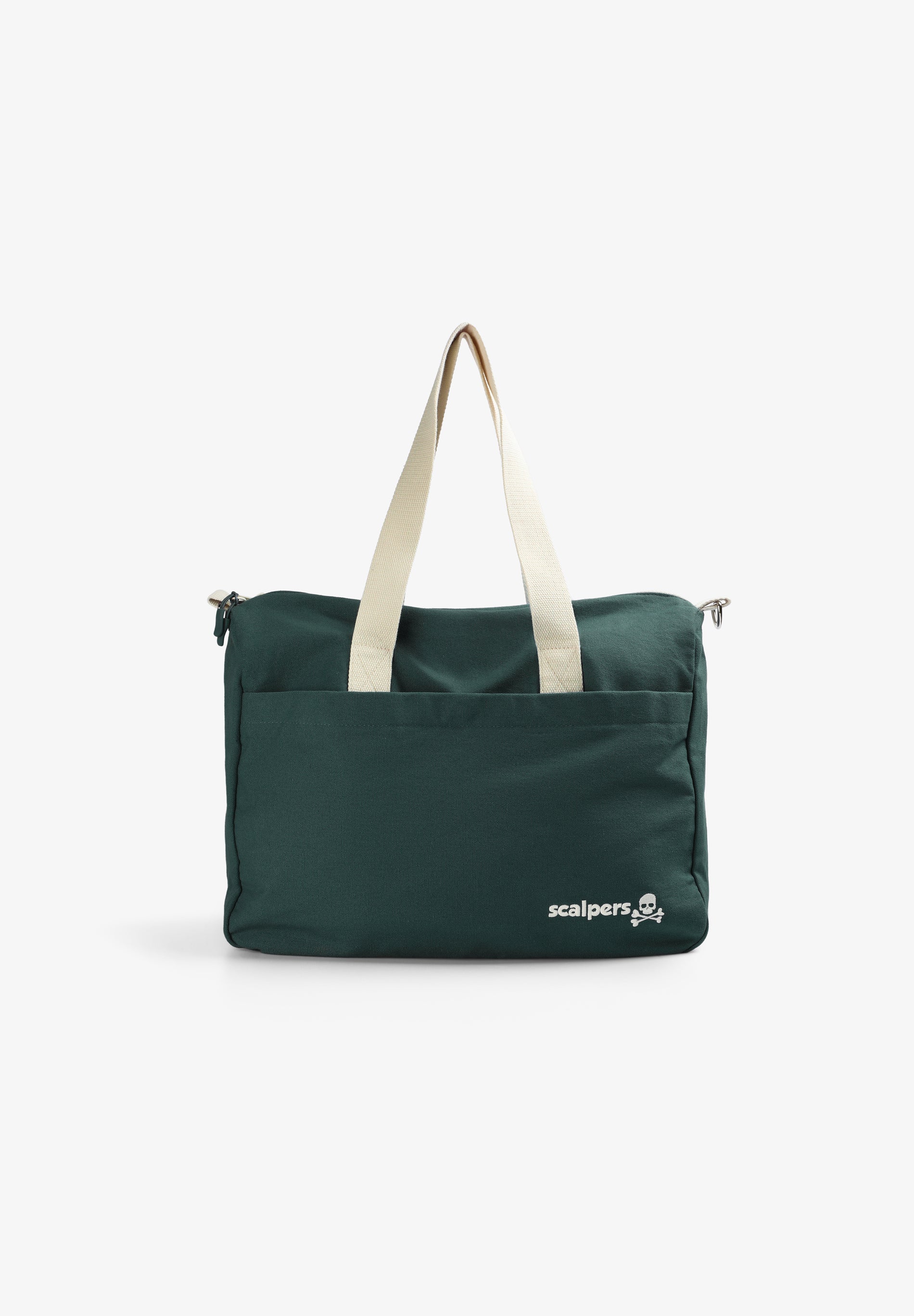 SHOPPER MIT TRAGEGURTEN UND PRINT