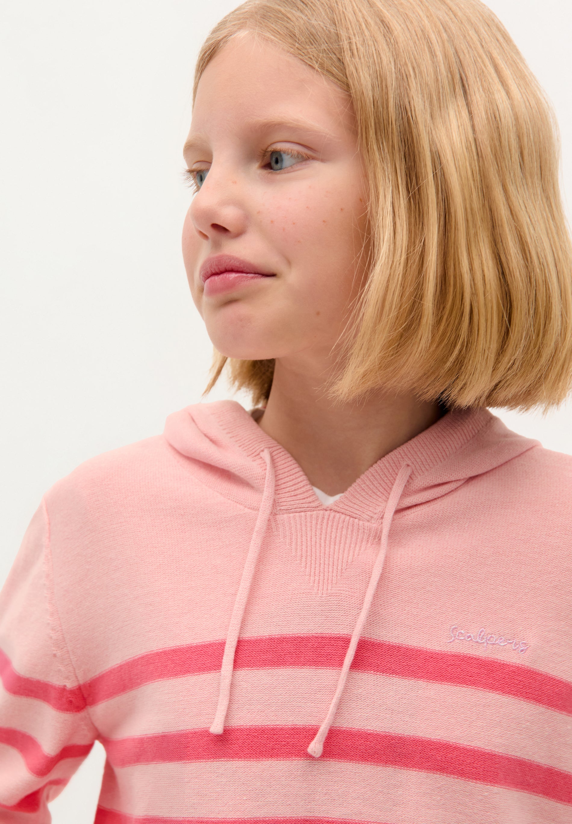 SCSTRIPES HOODIE TRICOT GIRLS