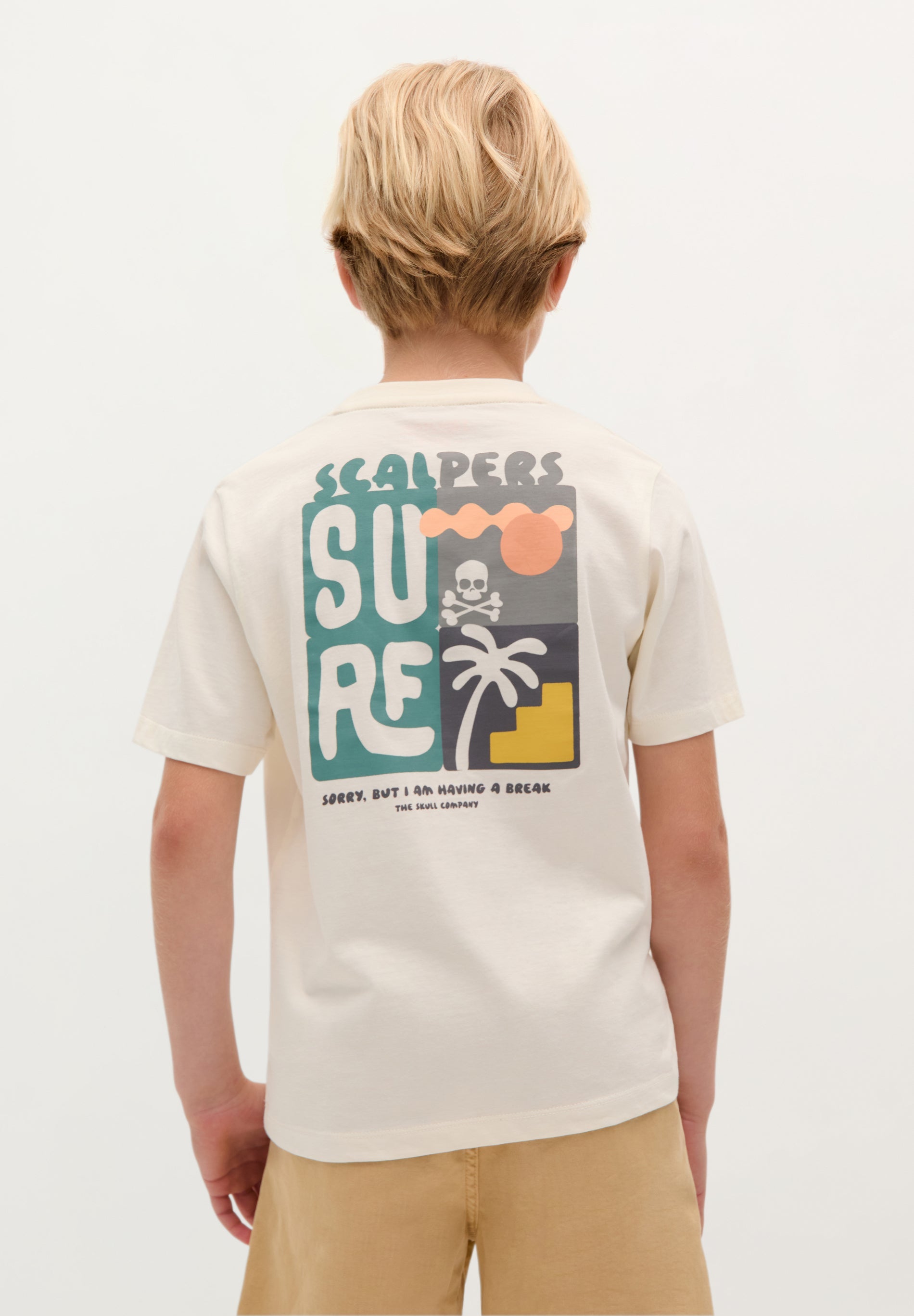 T-SHIRT MIT SURFPRINT