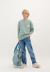 SWEATSHIRT MIT HIGH-DENSITY-PRINT