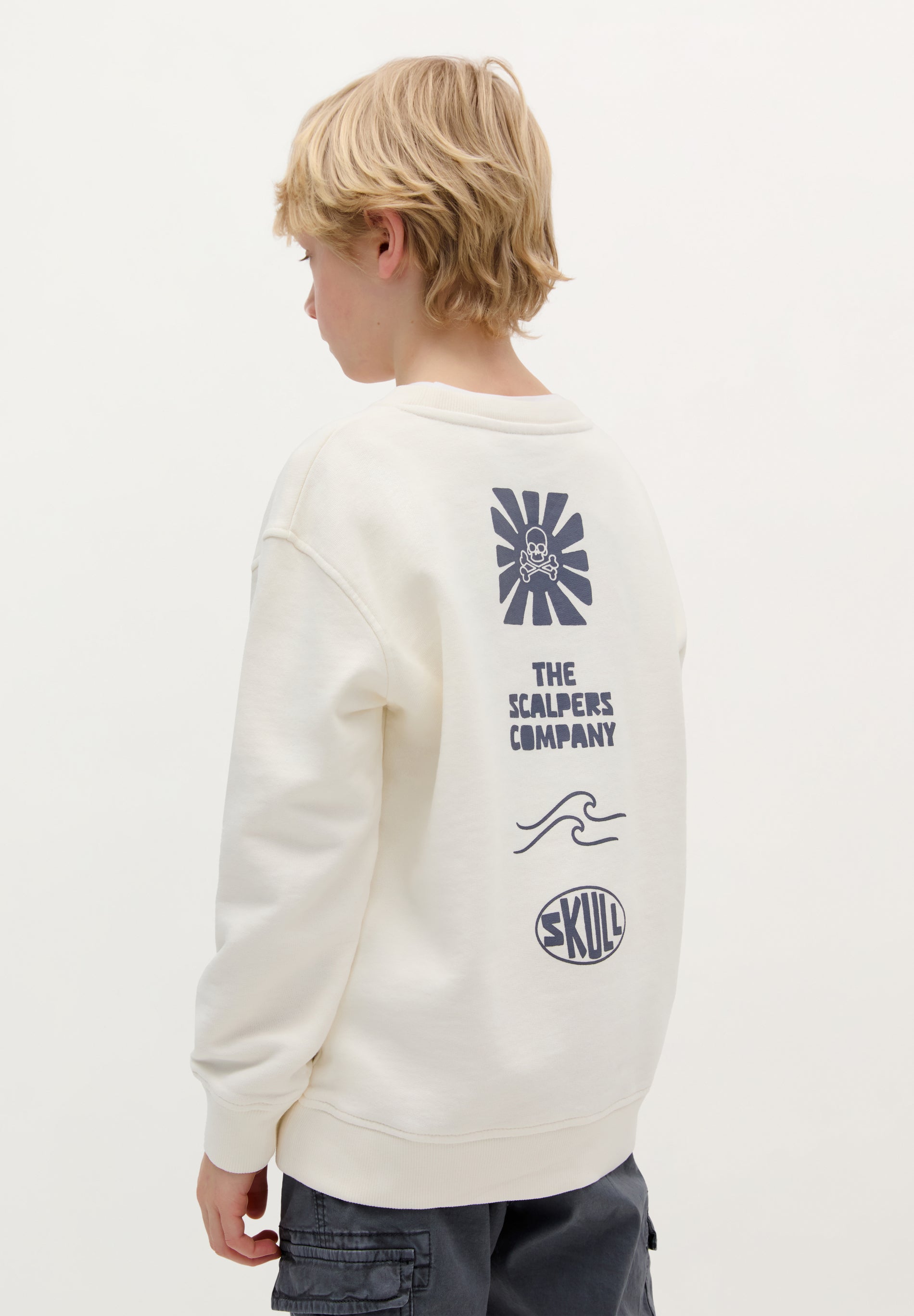 SWEATSHIRT MIT HIGH-DENSITY-PRINT