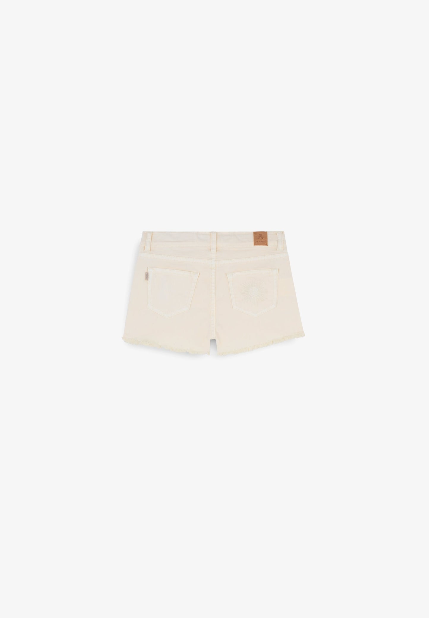 BERMUDAS MIT SONNENSTICKEREI