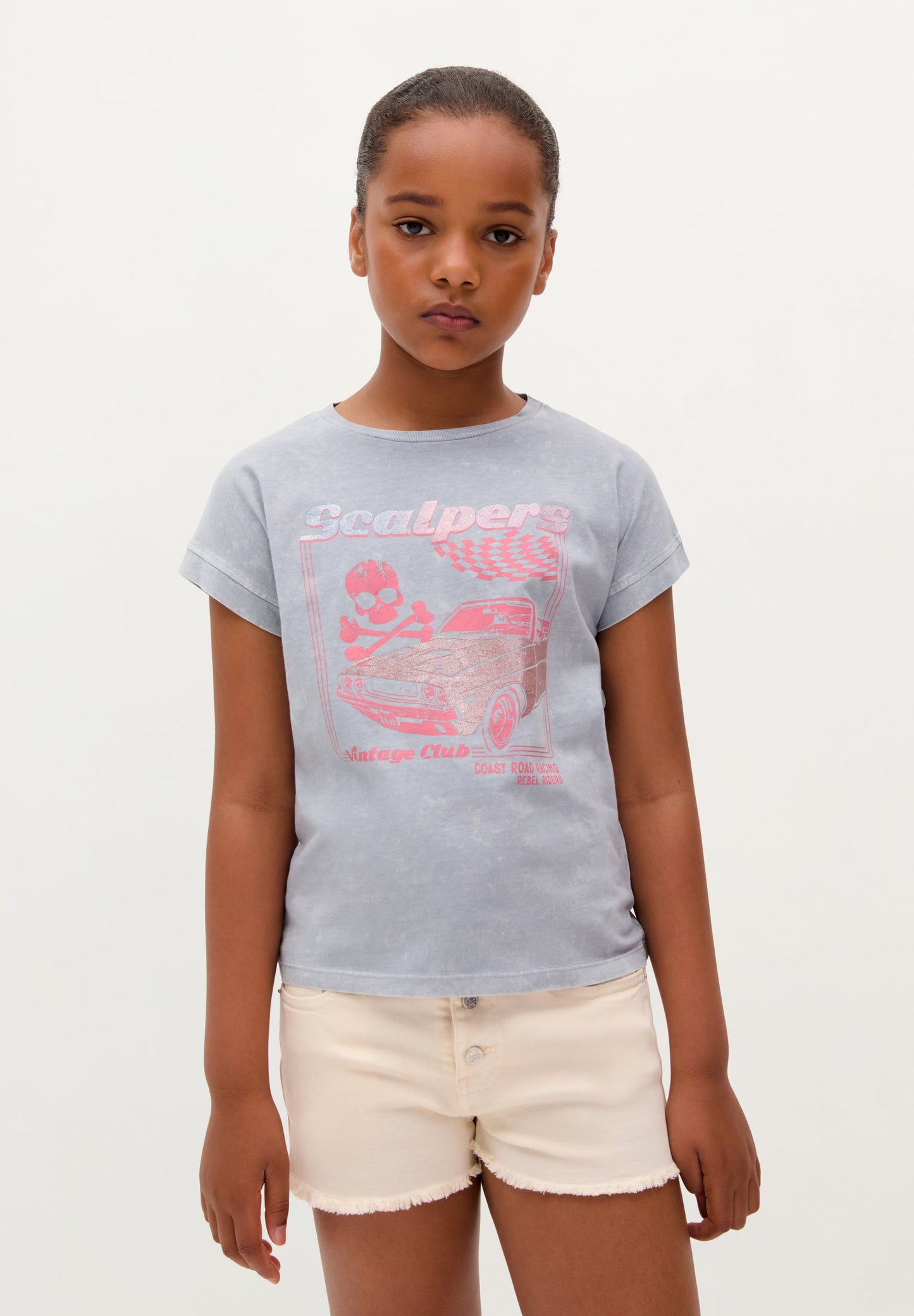 T-SHIRT MIT RACEPRINT