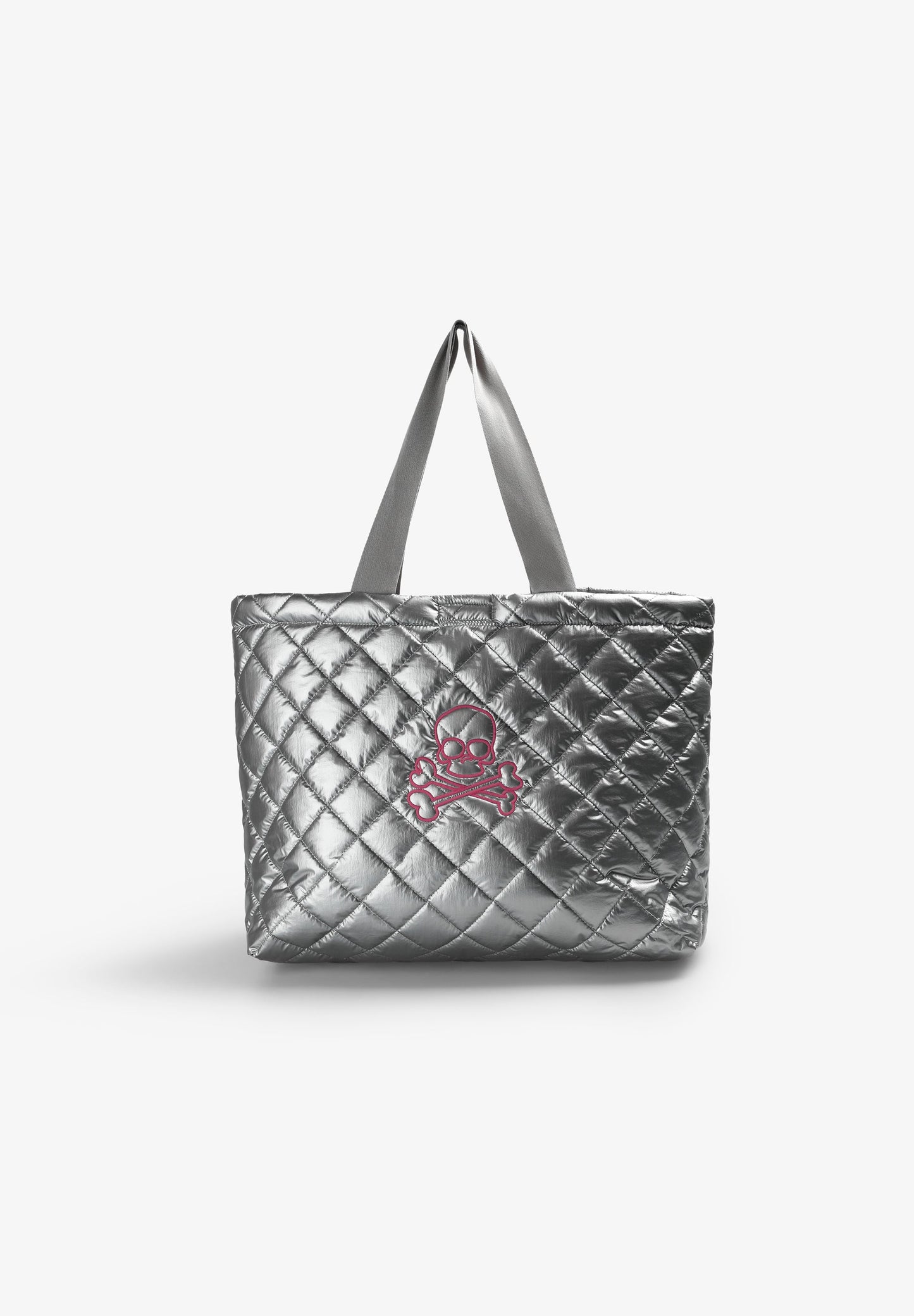 GESTEPPTE METALLIC-SHOPPERTASCHE