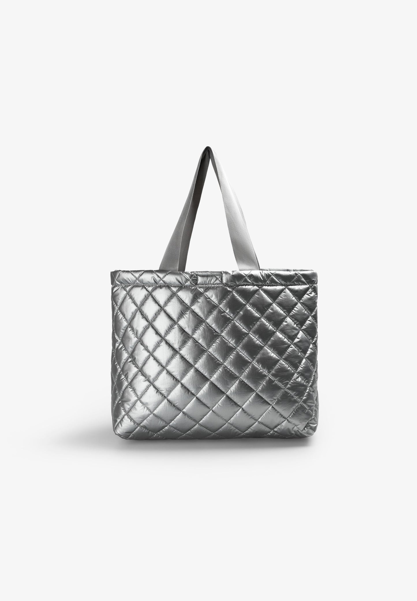 GESTEPPTE METALLIC-SHOPPERTASCHE