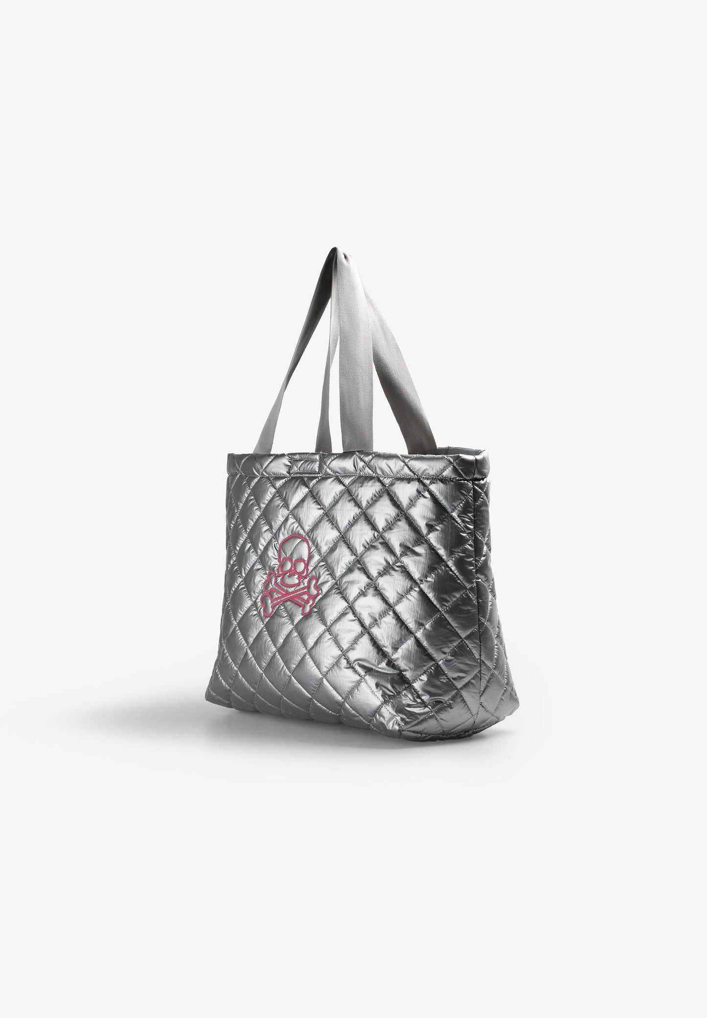 GESTEPPTE METALLIC-SHOPPERTASCHE