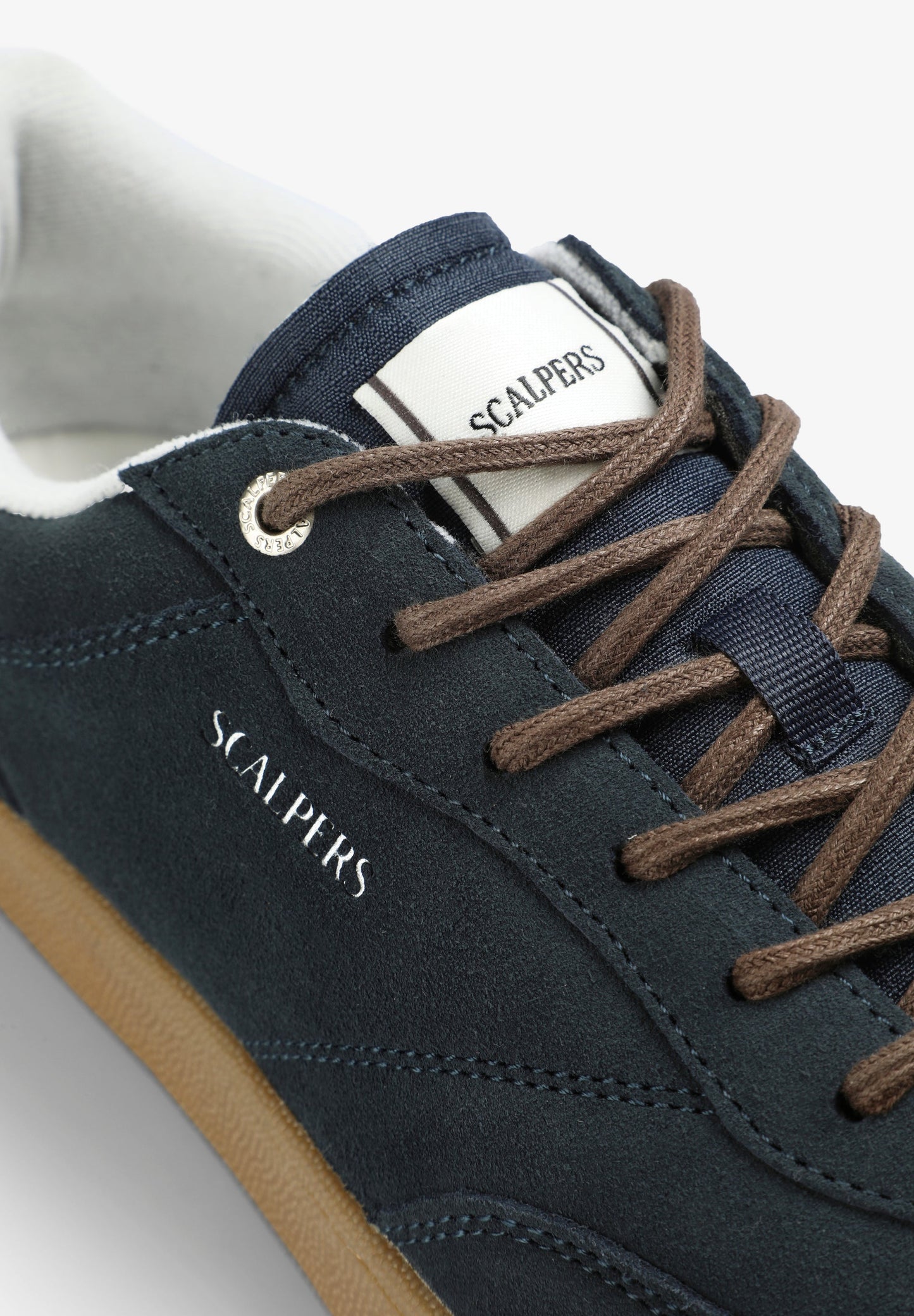 SNEAKER MIT LOGO UND SCHALENSOHLE