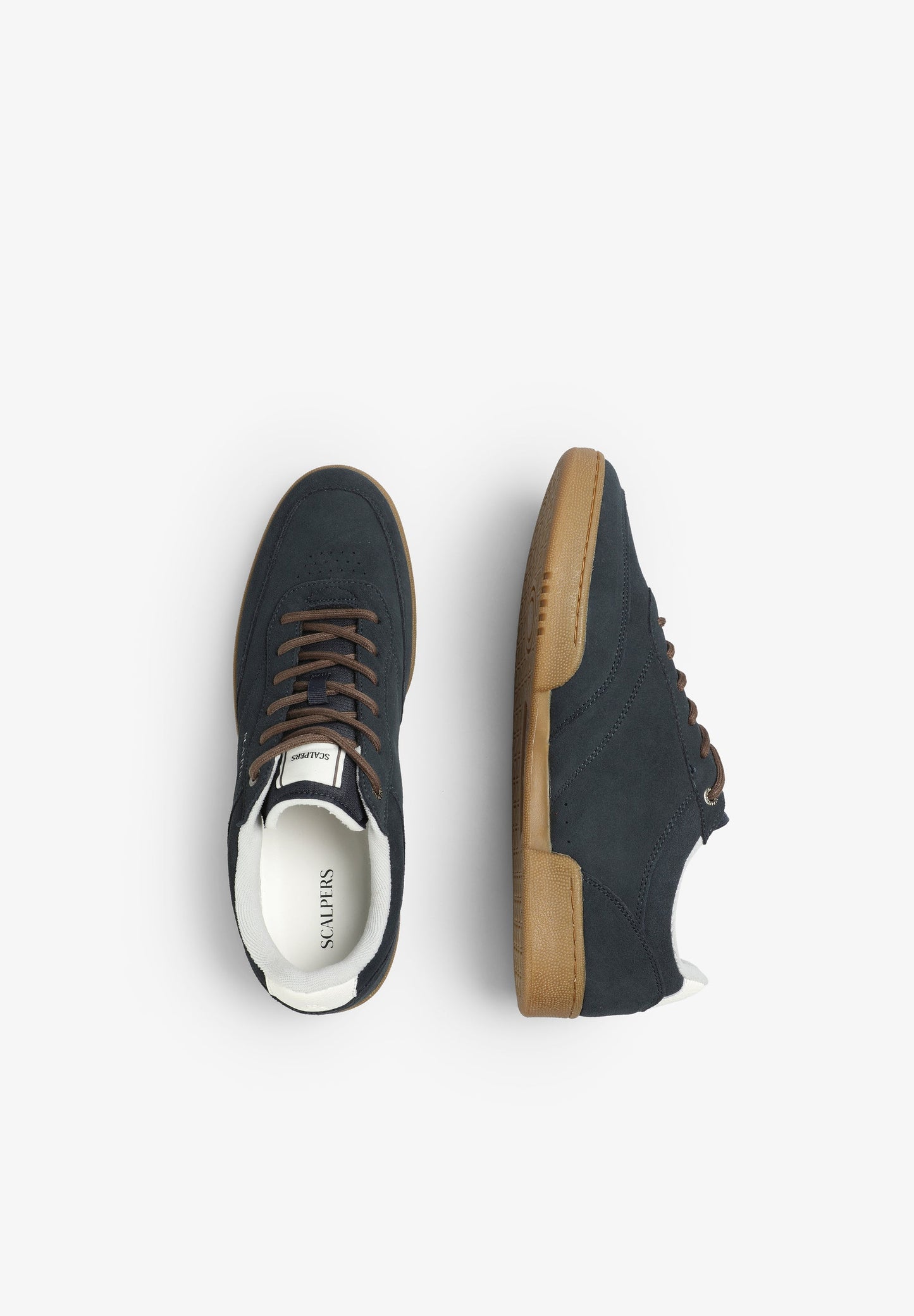 SNEAKER MIT LOGO UND SCHALENSOHLE