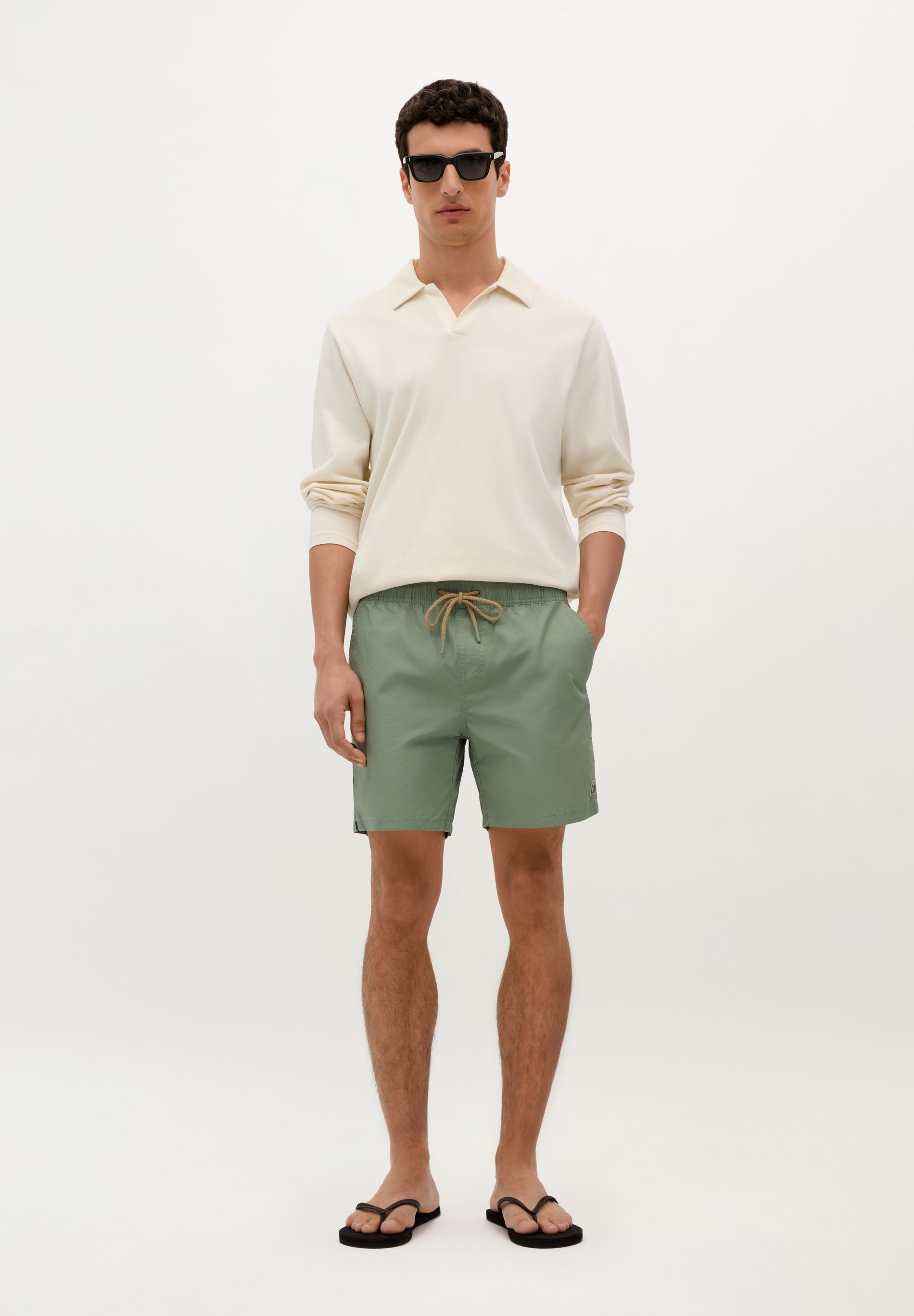 BADESHORTS EINFARBIGES LOGO