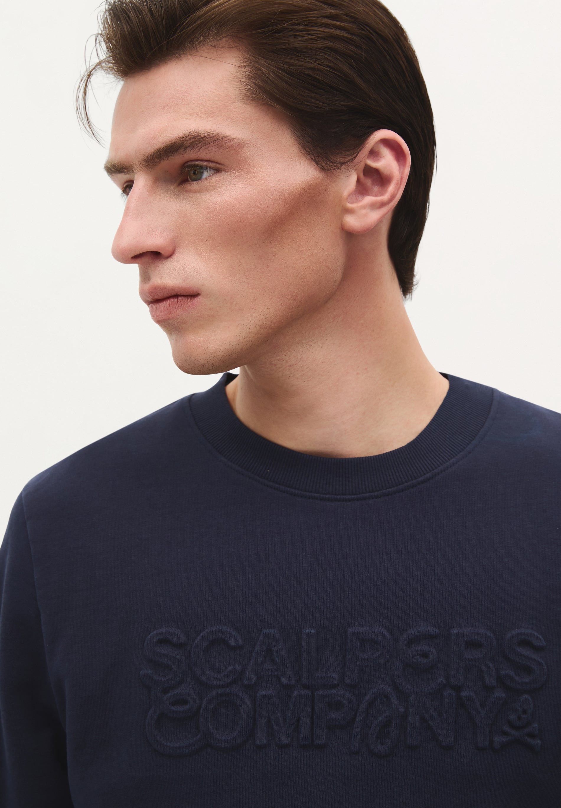 HOODY MIT RELIEF-LOGO