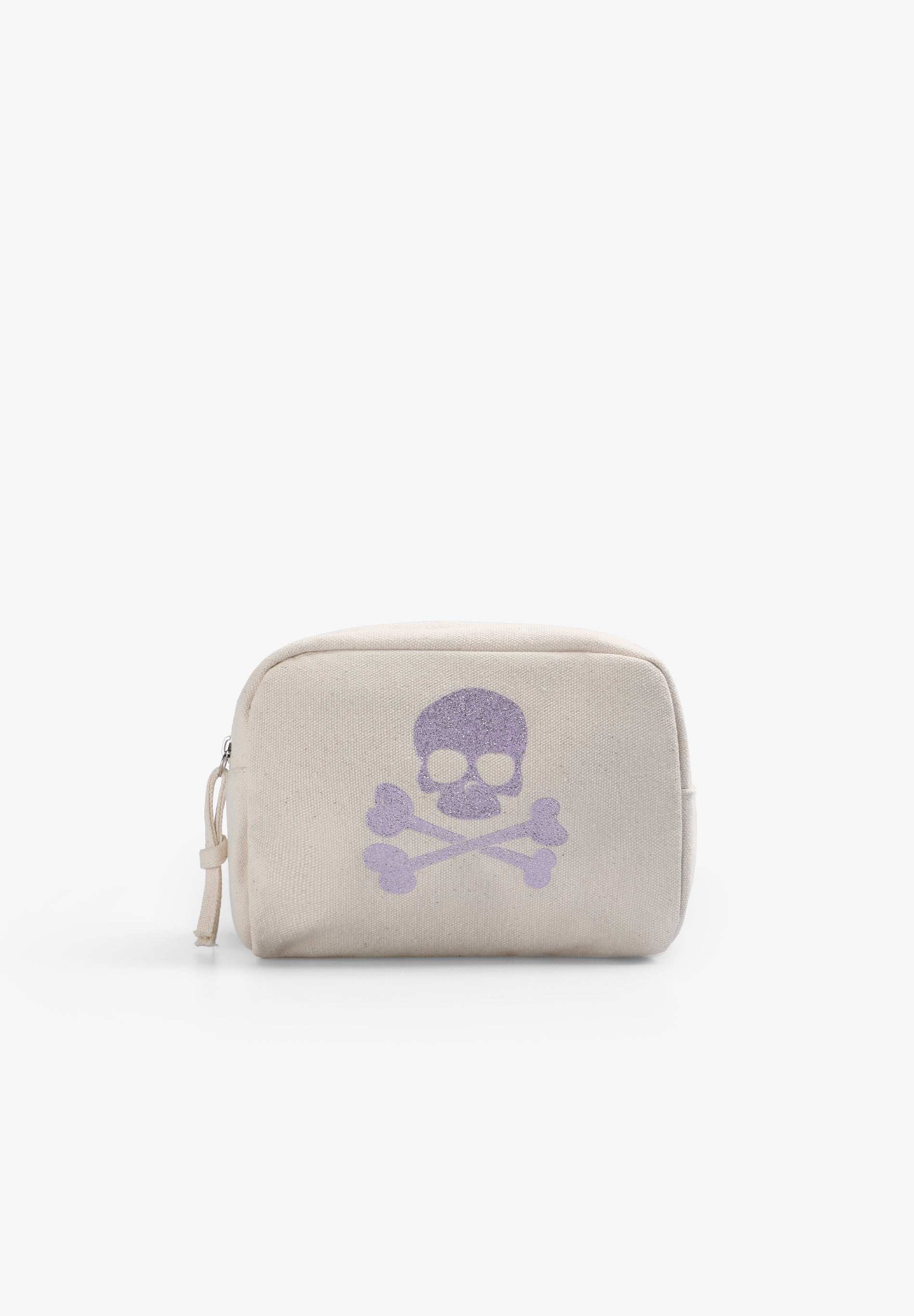 NECESSAIRE MIT GLITZER-MONOGRAMM