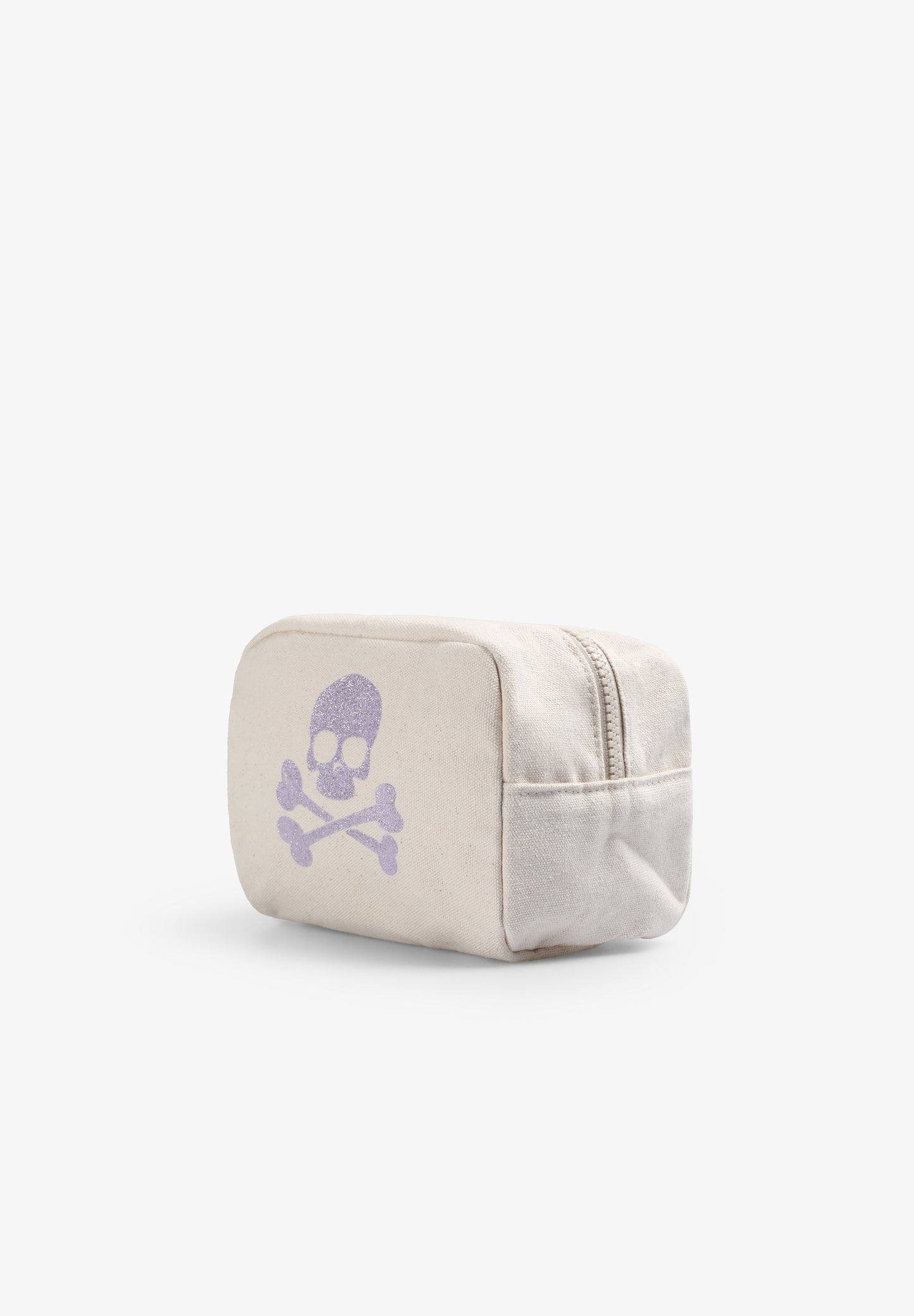 NECESSAIRE MIT GLITZER-MONOGRAMM