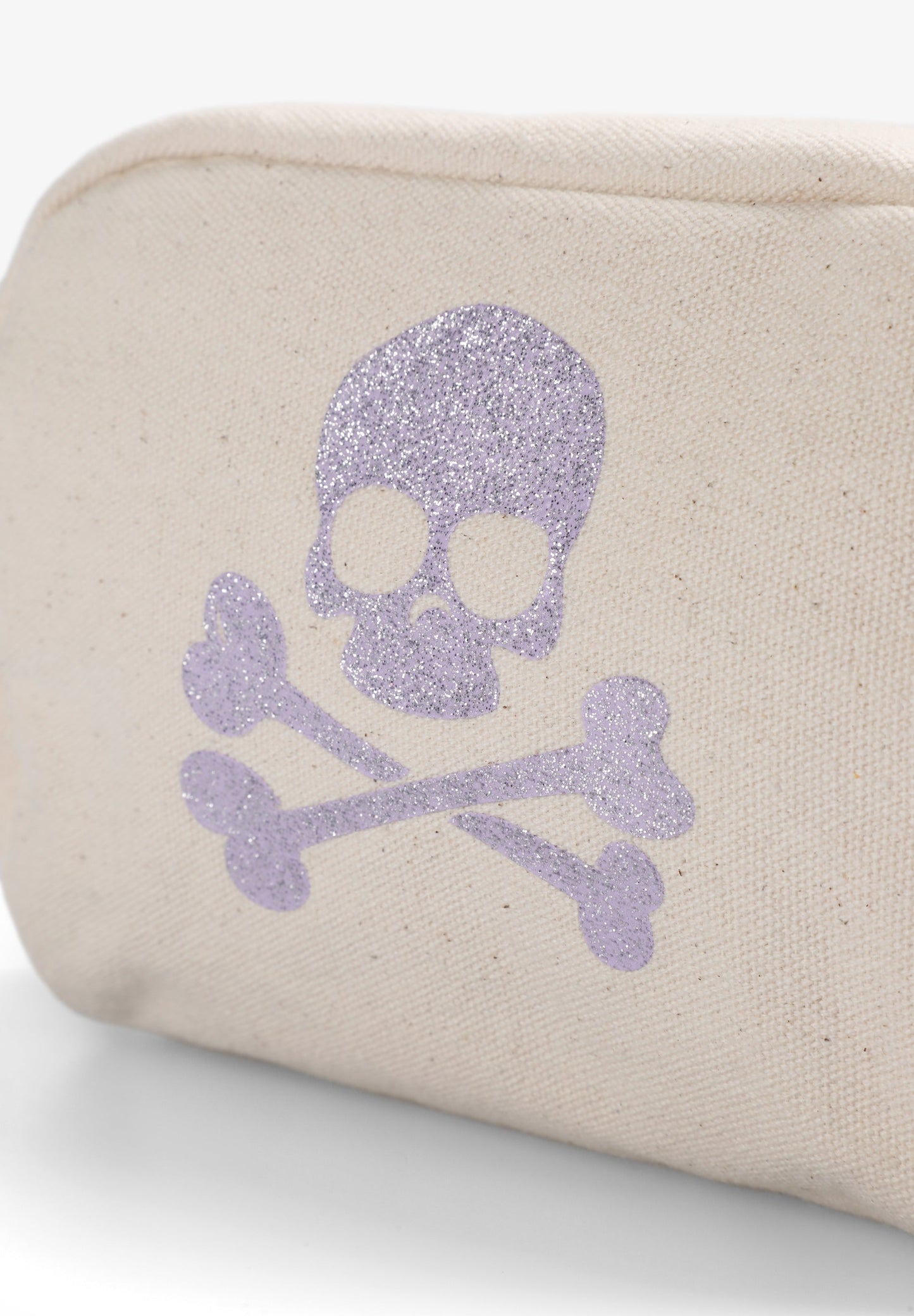 NECESSAIRE MIT GLITZER-MONOGRAMM