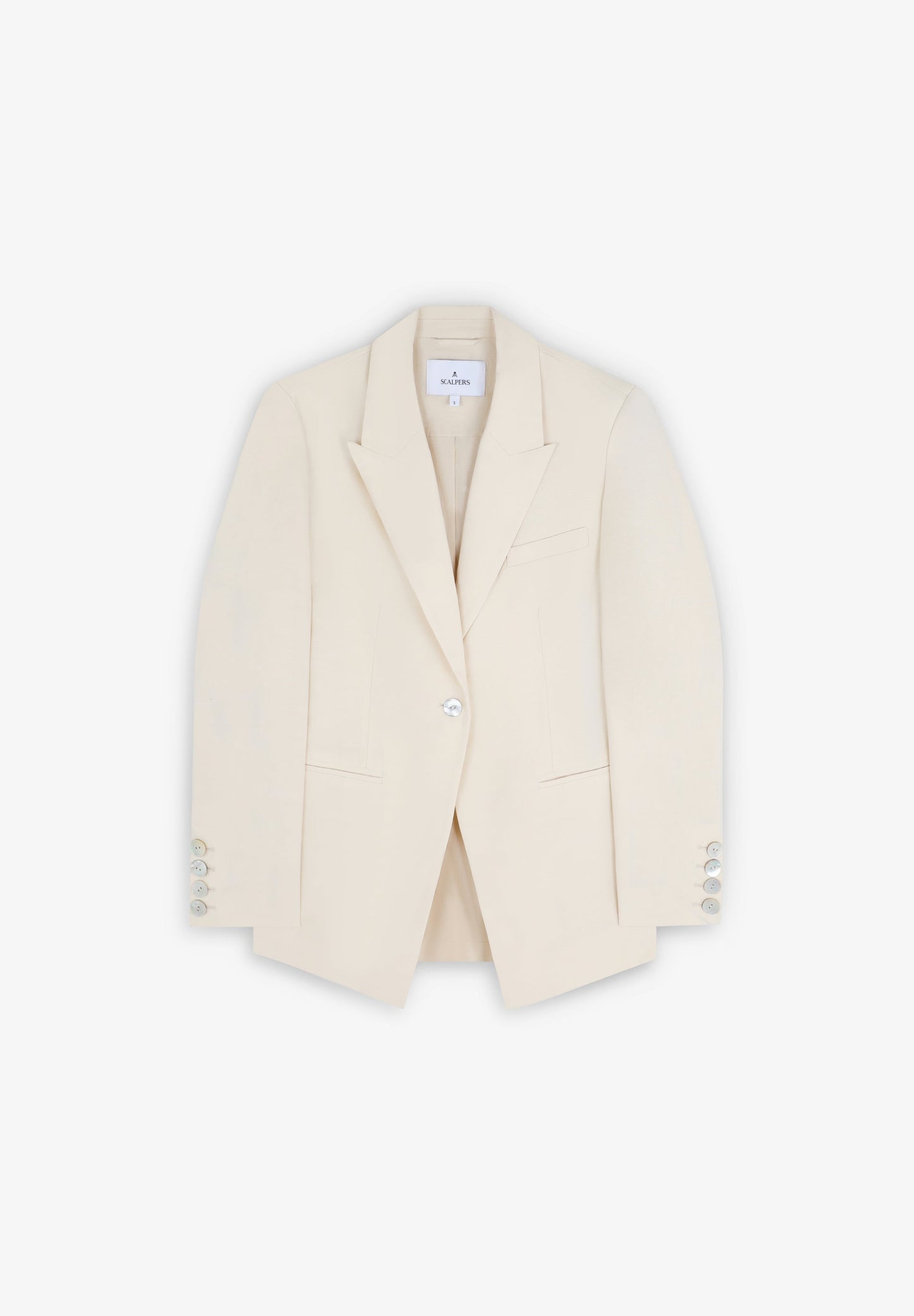 BLAZER MIT KNÖPFEN IN PERLMUTTOPTIK