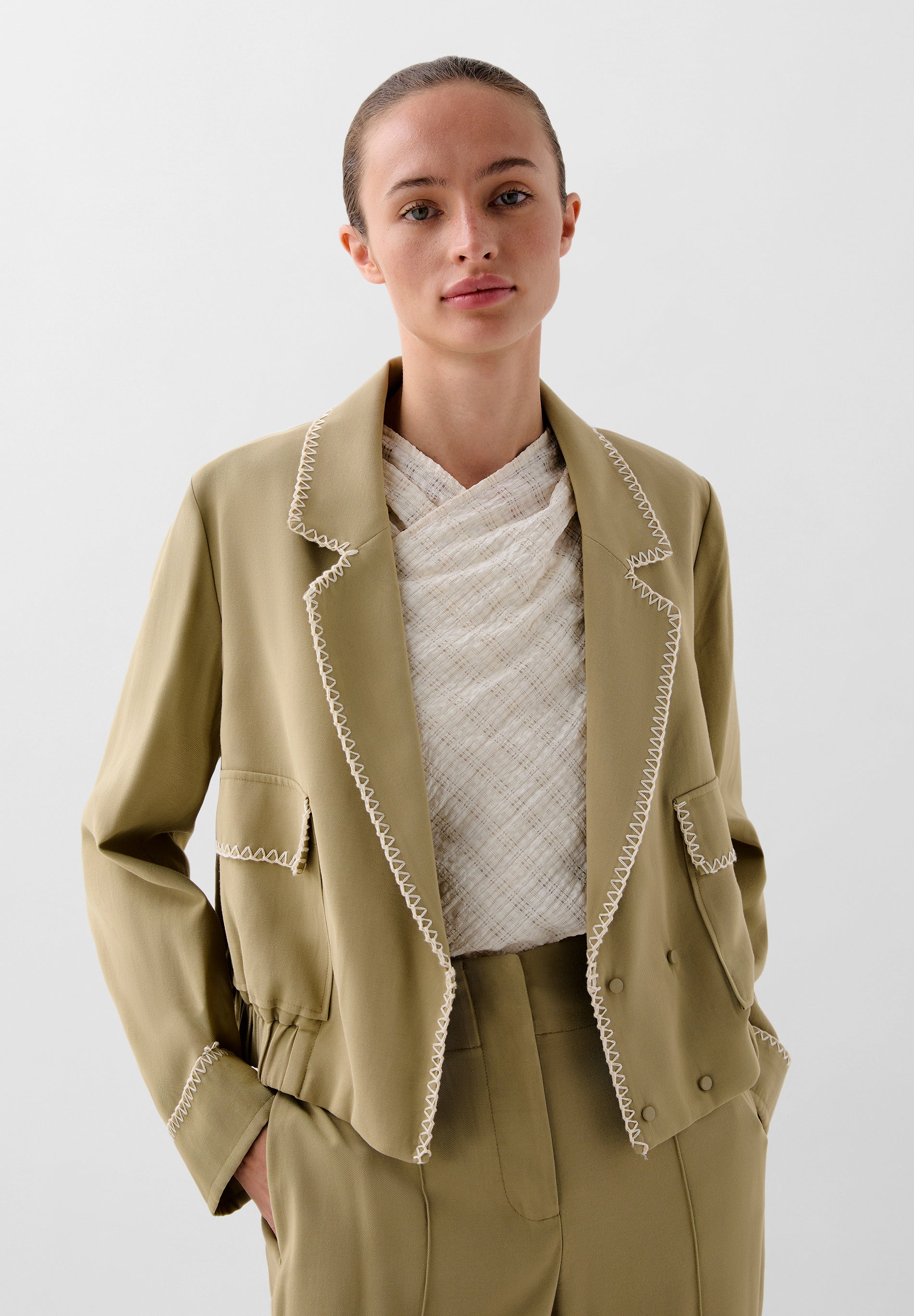 SCSAFARI STITCHING JACKET