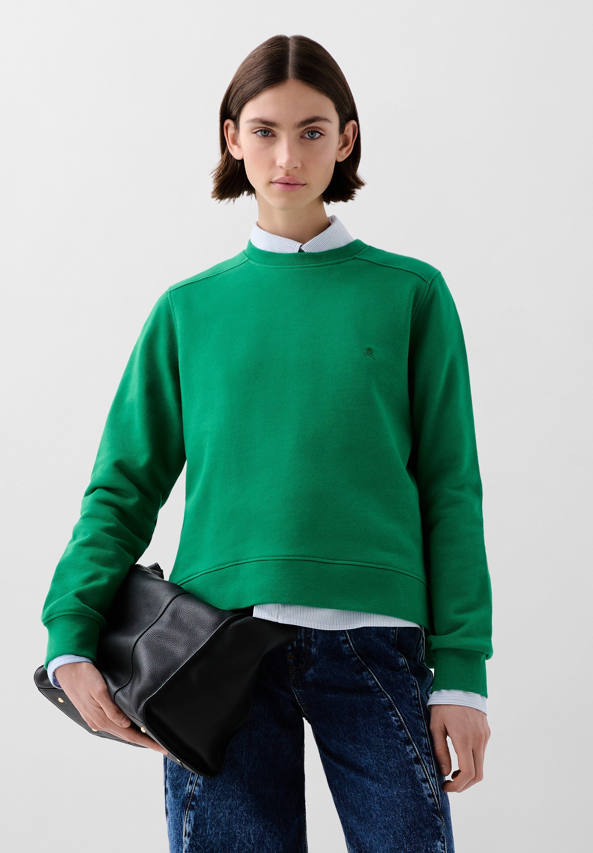 BASIC-SWEATSHIRT MIT TOTENKOPF
